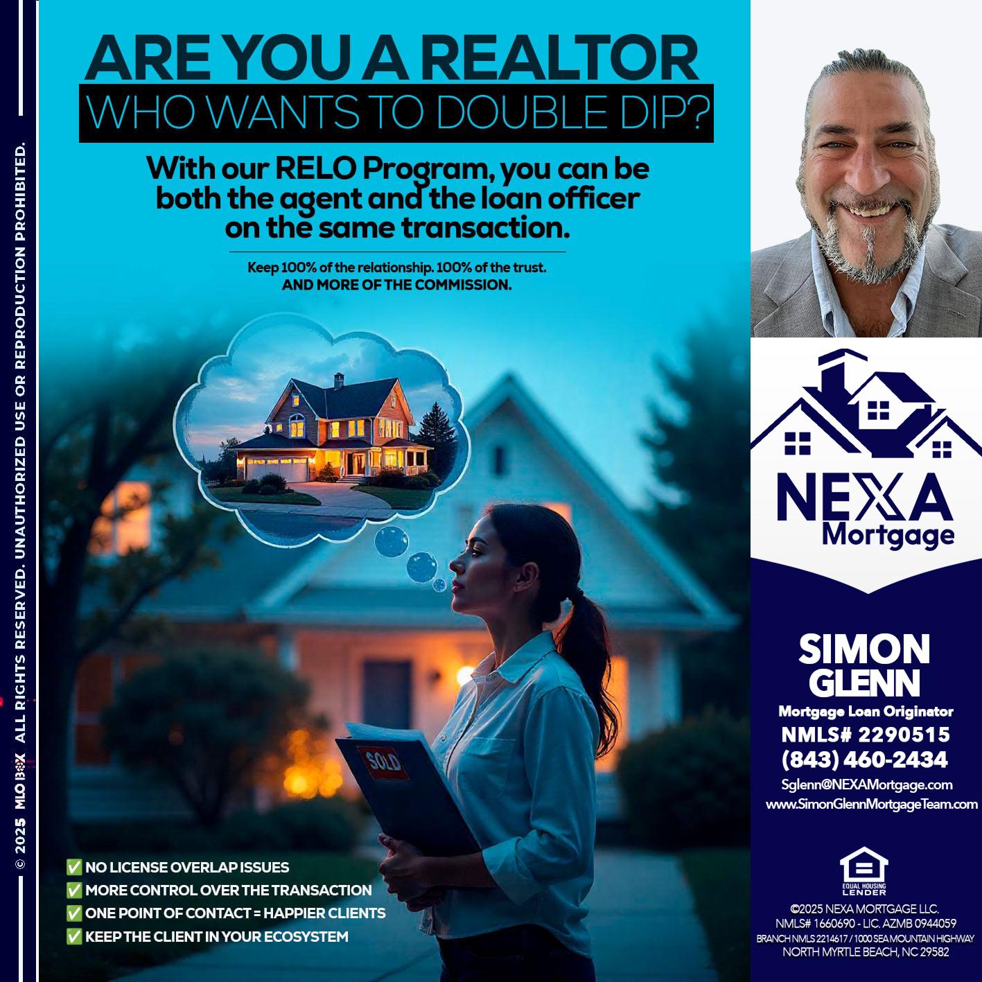 Are you a Realtor? - Simon Glenn -Mortgage Broker Loan Originator