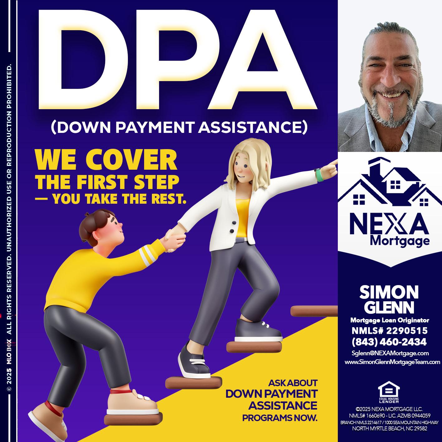 DPA LOANS - Simon Glenn -Mortgage Broker Loan Originator