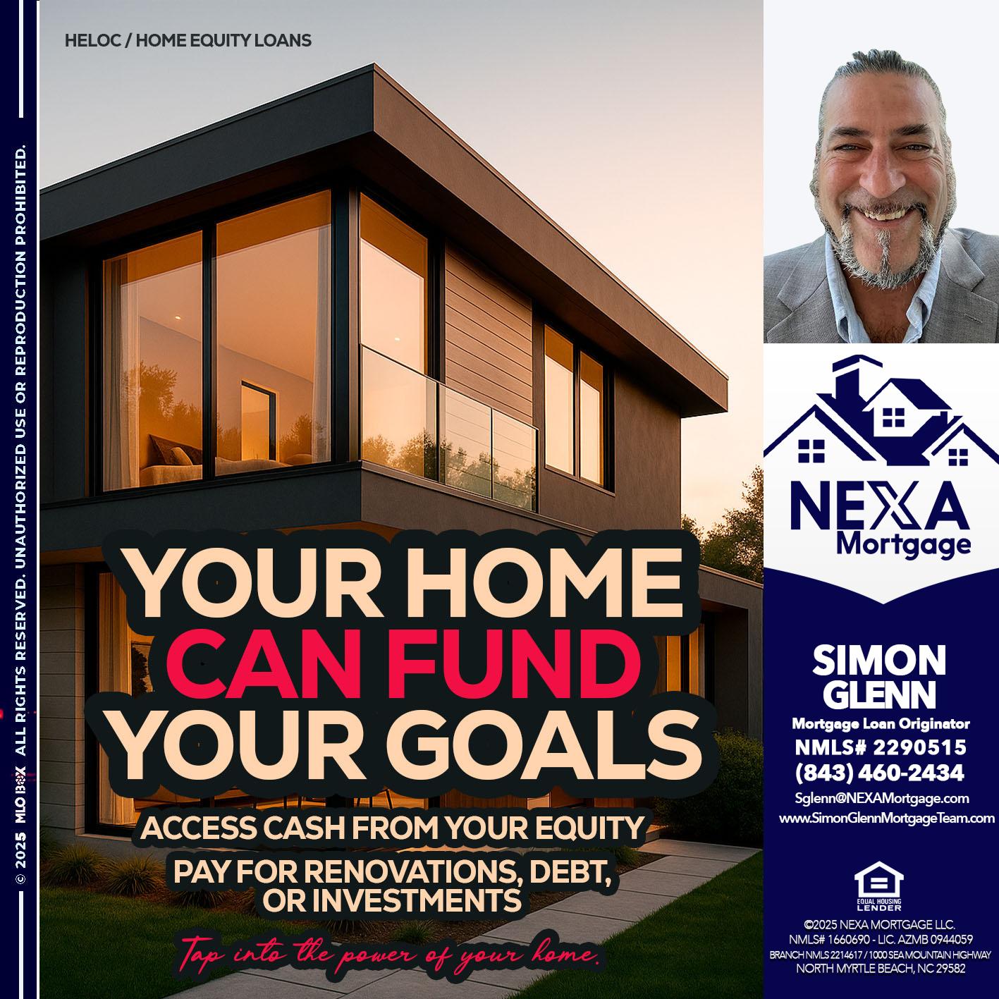 HELOC - Simon Glenn -Mortgage Broker Loan Originator