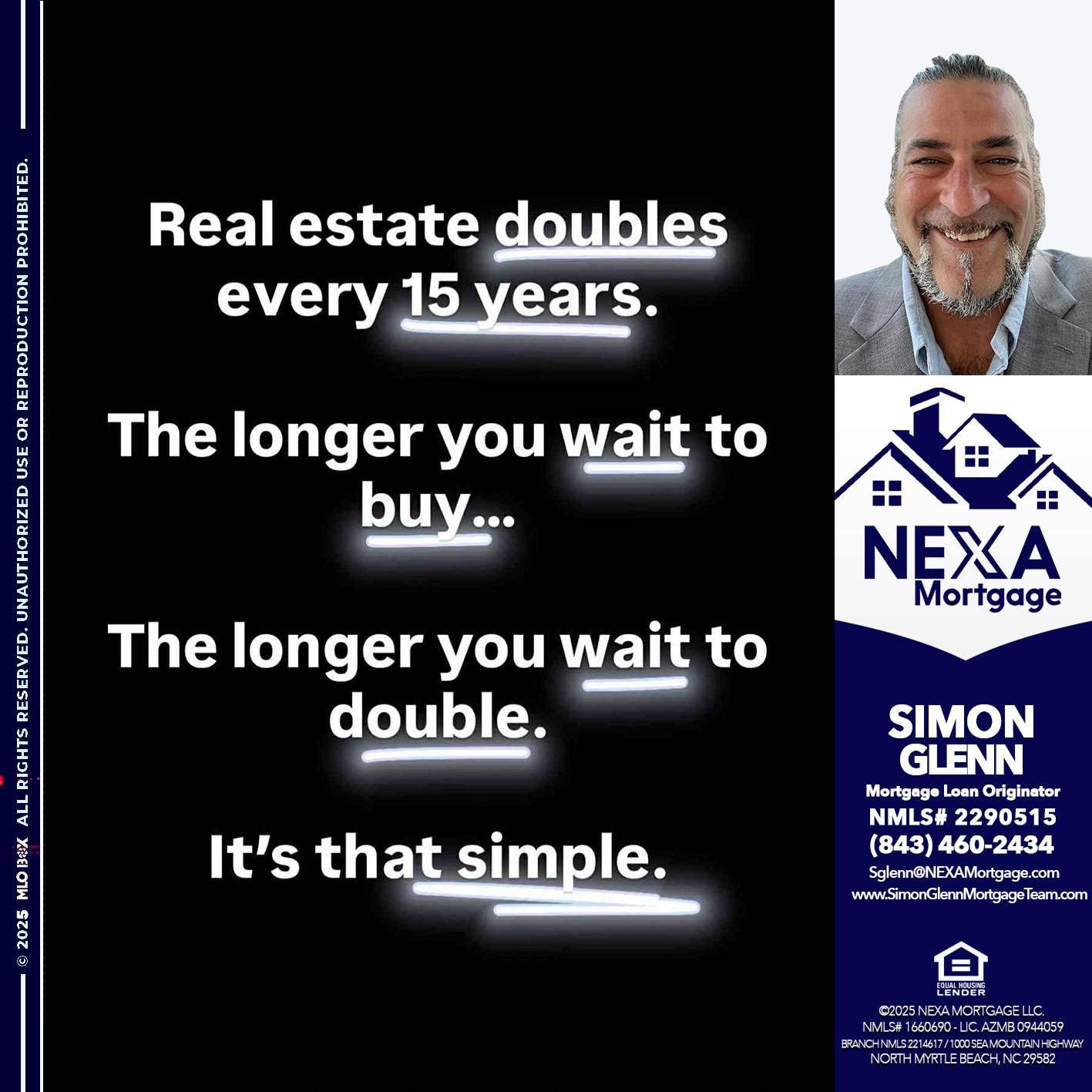 REAL ESTATE - Simon Glenn -Mortgage Broker Loan Originator
