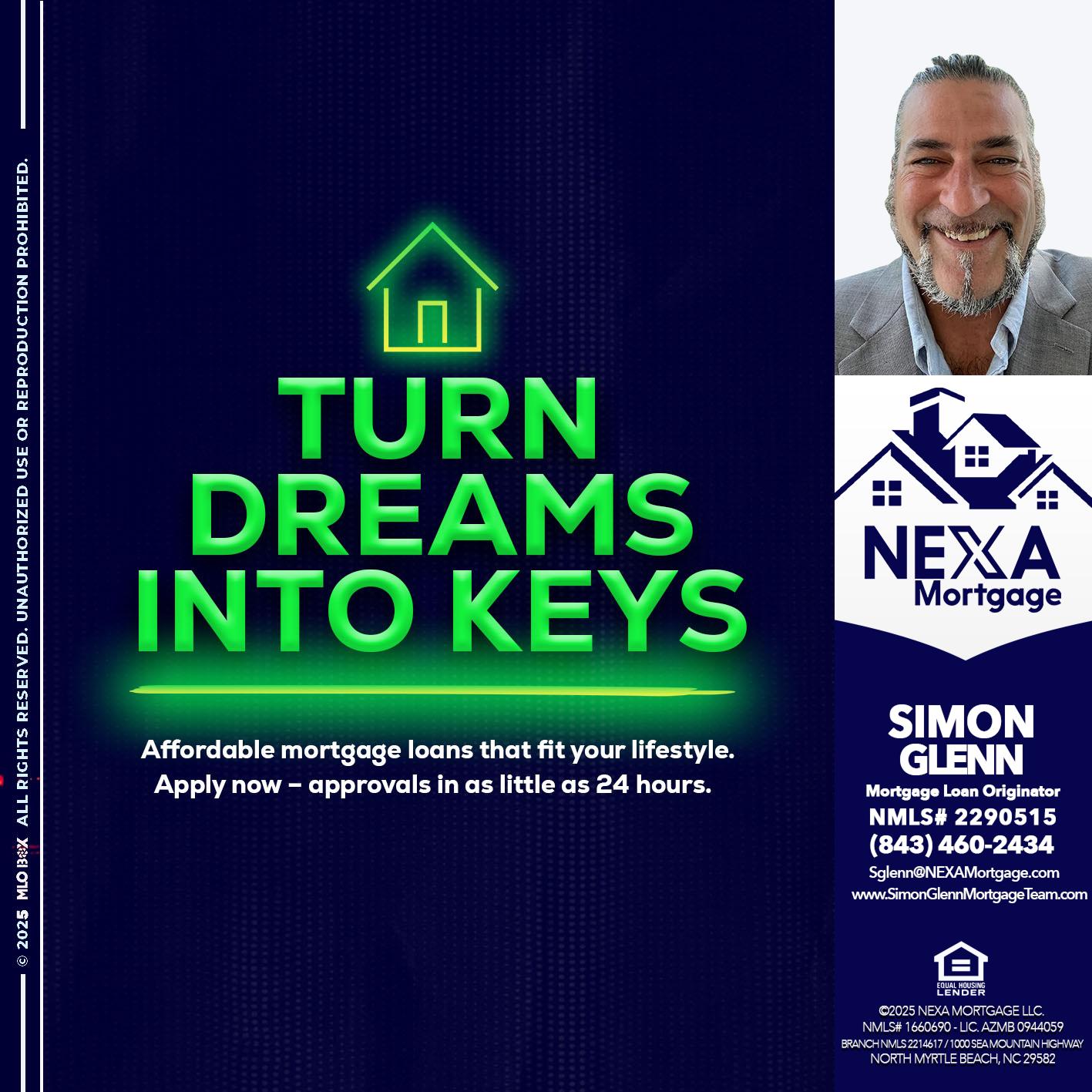 turn dreams - Simon Glenn -Mortgage Broker Loan Originator