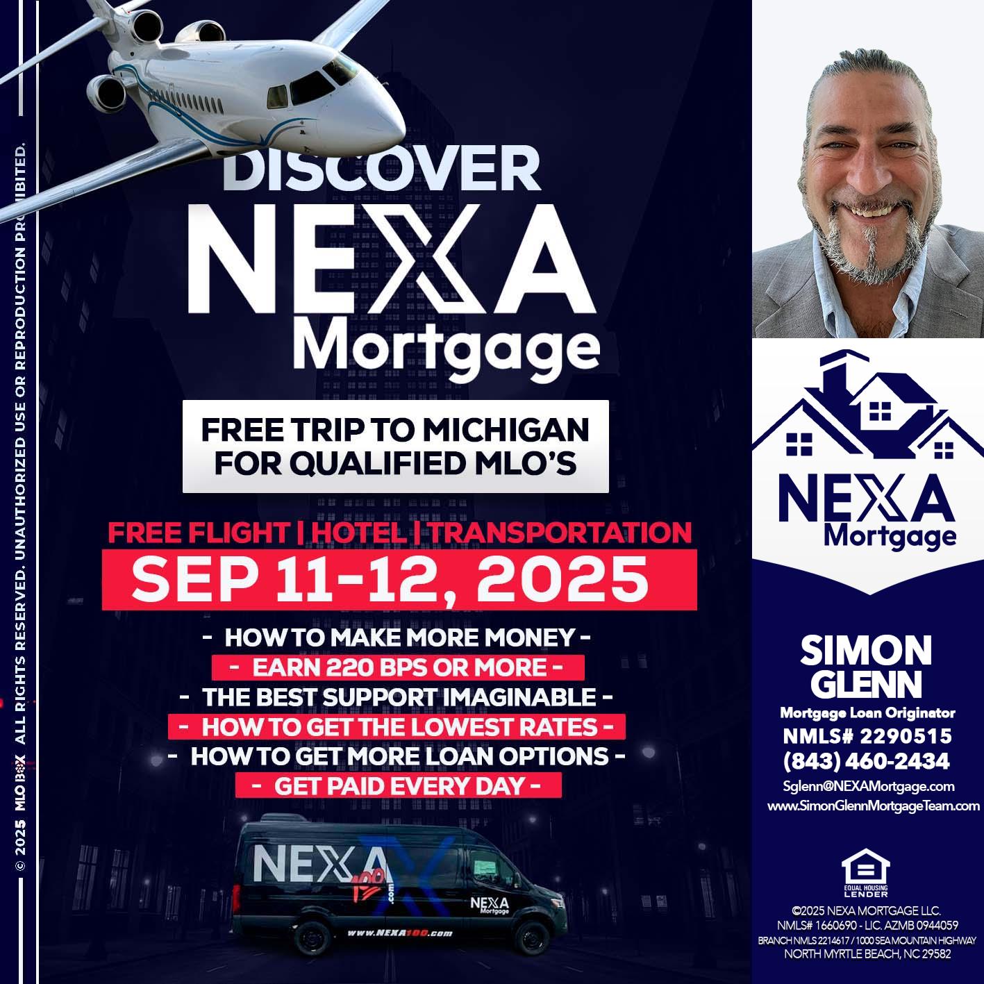 DISCOVER NEXA MORTGAGE - Simon Glenn -Mortgage Broker Loan Originator