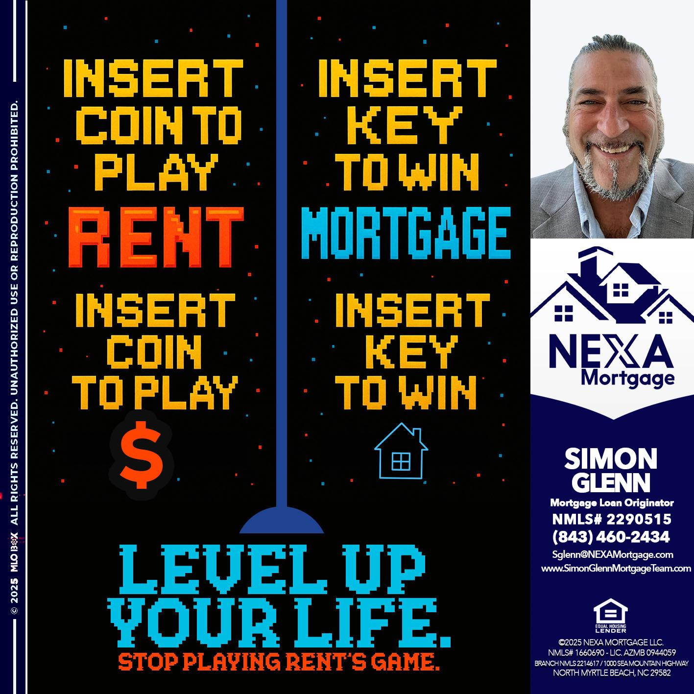 INSERT COIN - Simon Glenn -Mortgage Broker Loan Originator