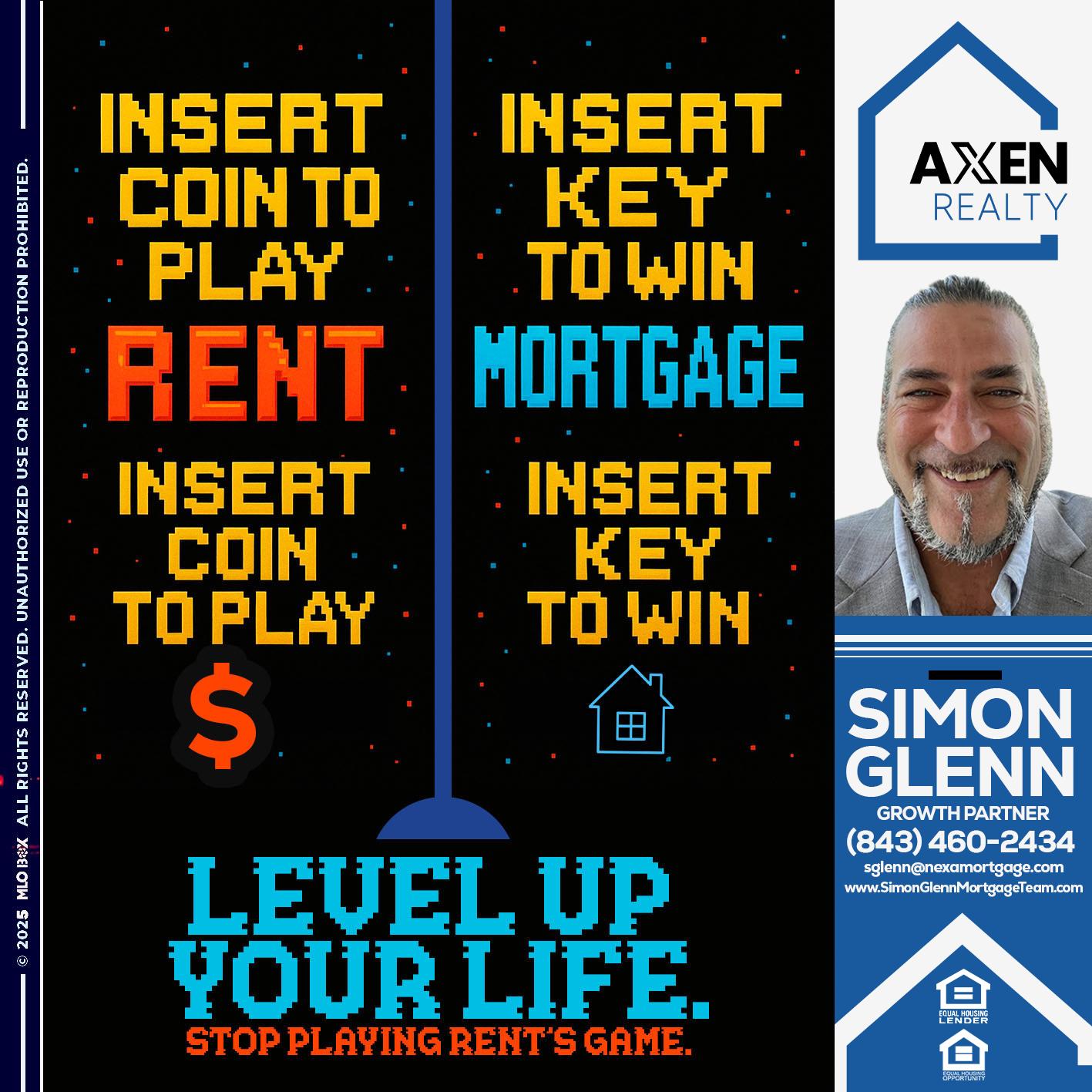 INSERT COIN - Simon Glenn -Mortgage Broker Loan Originator