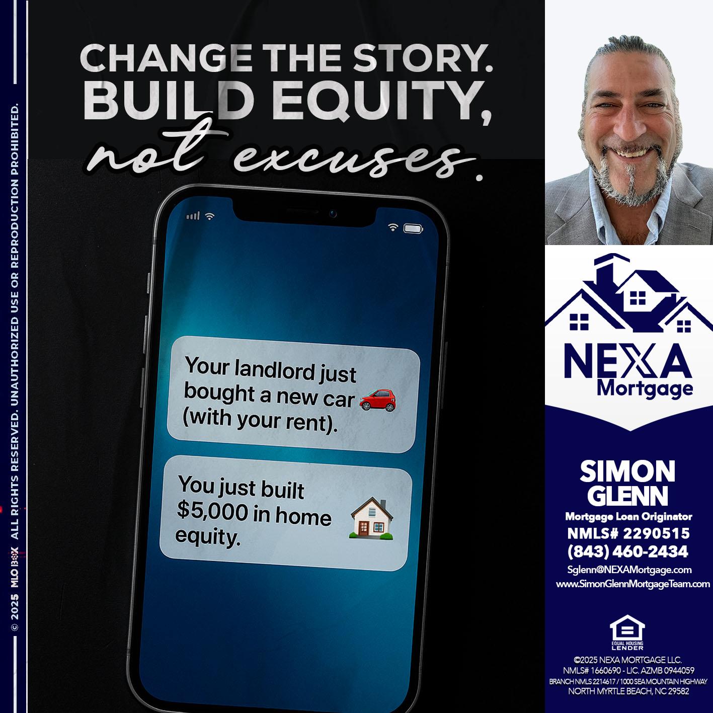 CHANGE THE HISTORY - Simon Glenn -Mortgage Broker Loan Originator
