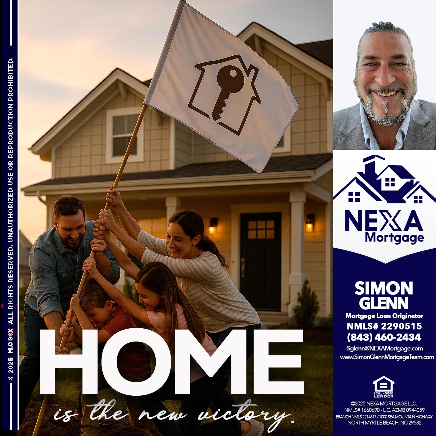 HOME IS - Simon Glenn -Mortgage Broker Loan Originator