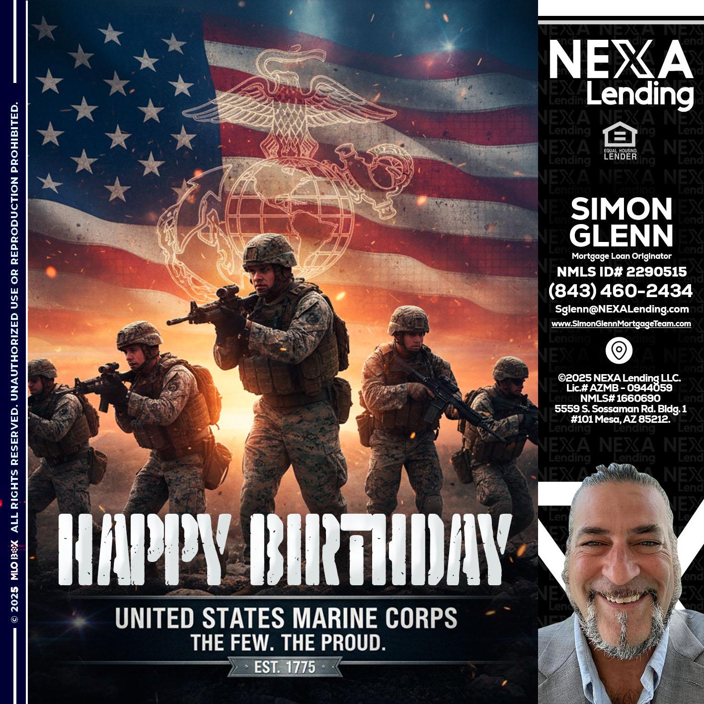 happy birthday - Simon Glenn -Mortgage Broker Loan Originator