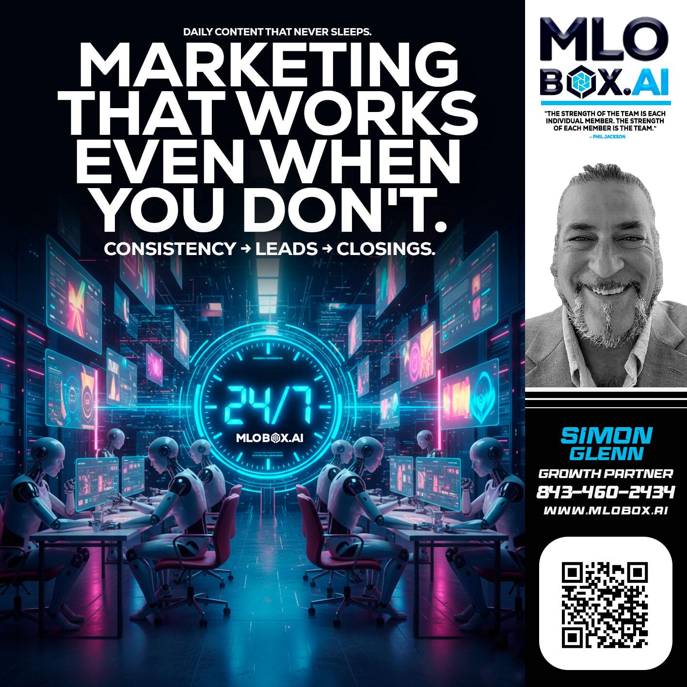 MARKETING THAT WORKS - Simon Glenn -Mortgage Broker Loan Originator