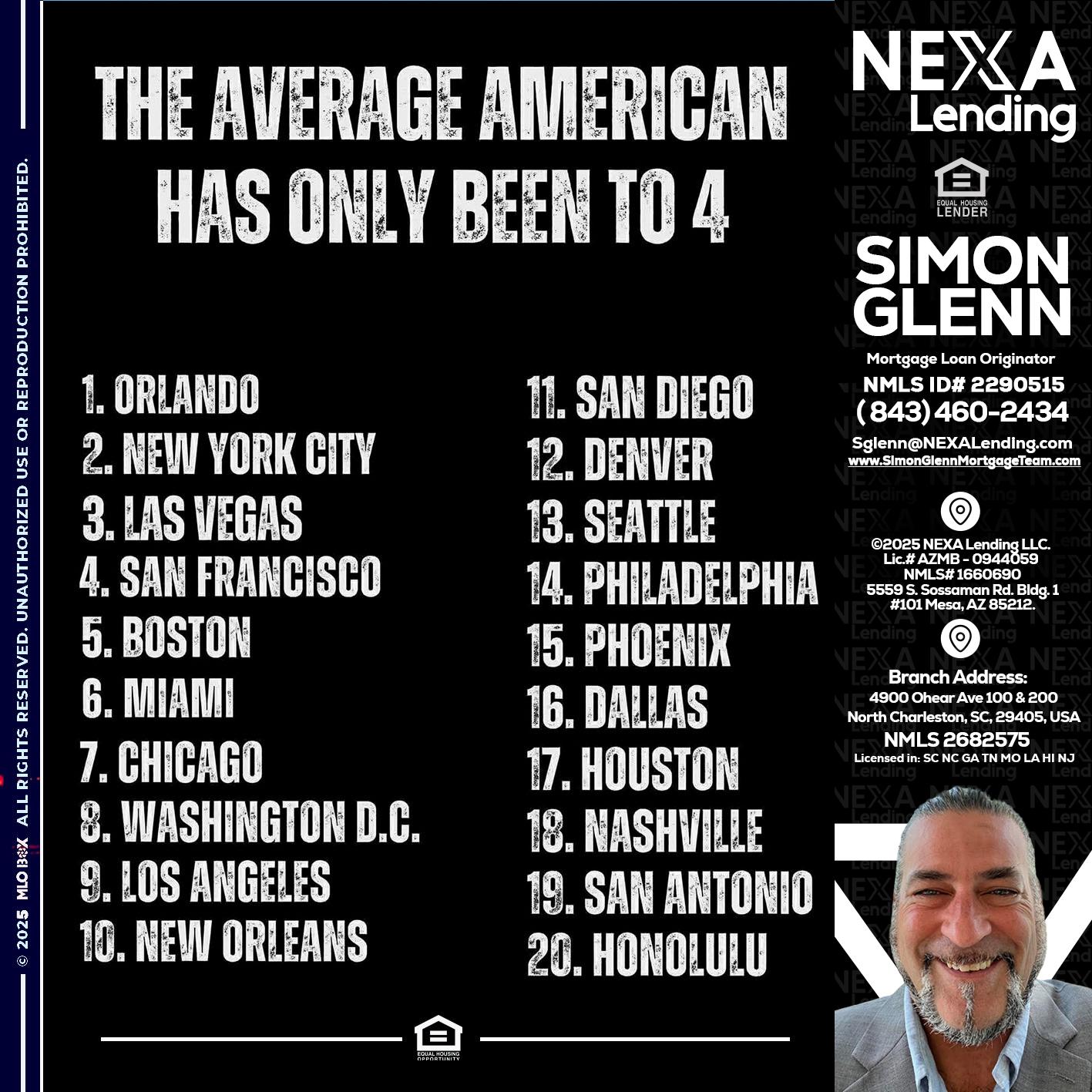 THE AVERAGE AMERICAN - Simon Glenn -Mortgage Broker Loan Originator