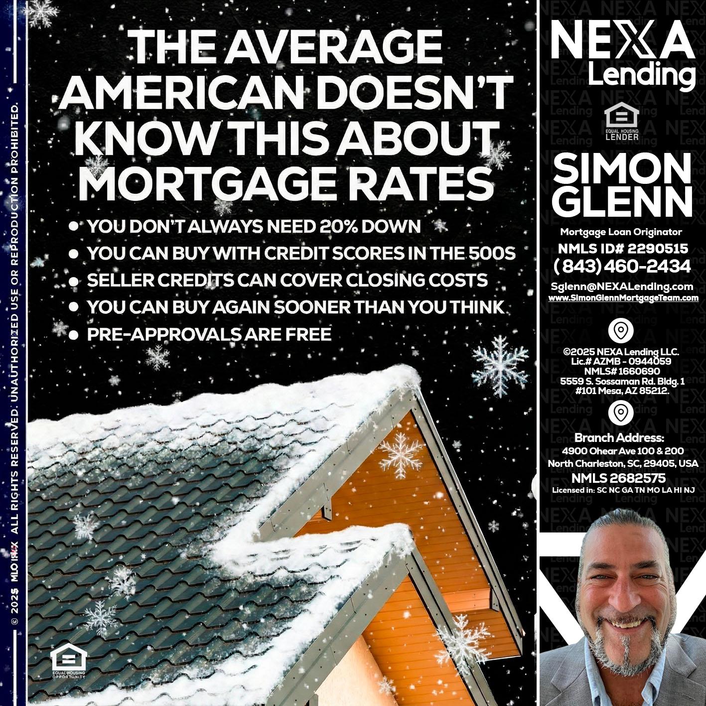 THE AVERAGE - Simon Glenn -Mortgage Broker Loan Originator