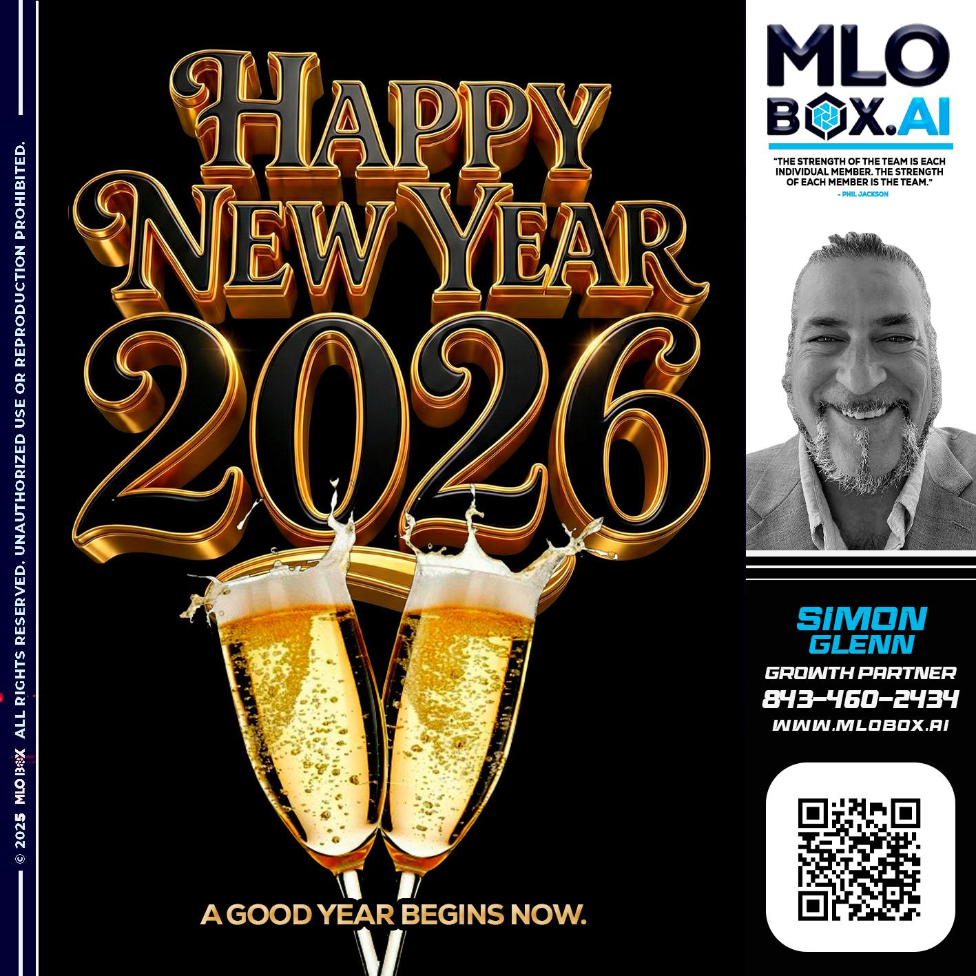 HAPPY NEW YEAR - Simon Glenn -Mortgage Broker Loan Originator