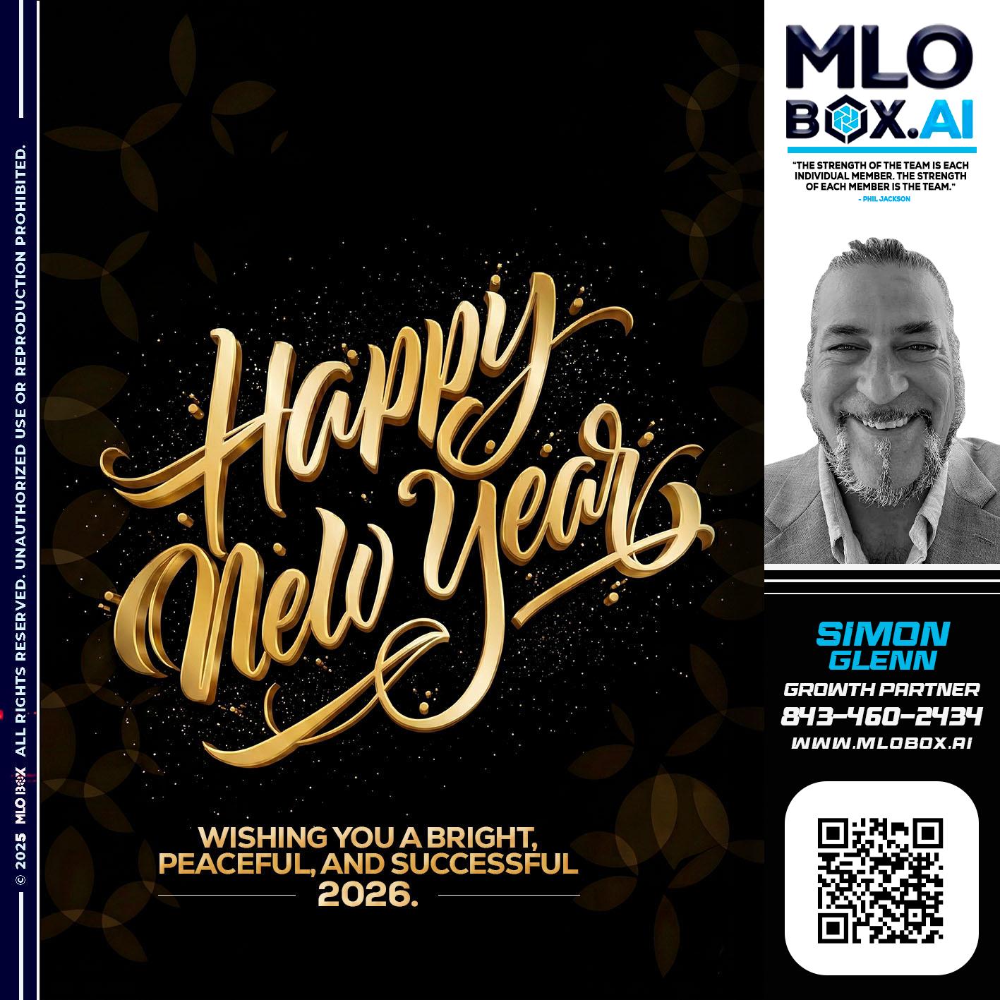 HAPPY NEW YEAR - Simon Glenn -Mortgage Broker Loan Originator