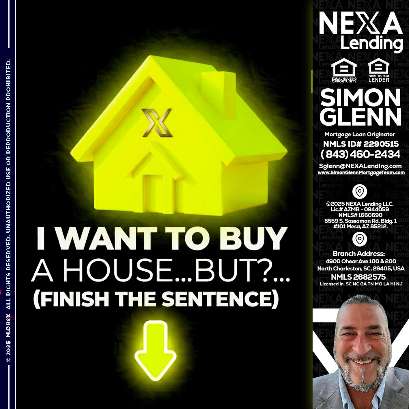 i want to buy - Simon Glenn -Mortgage Broker Loan Originator