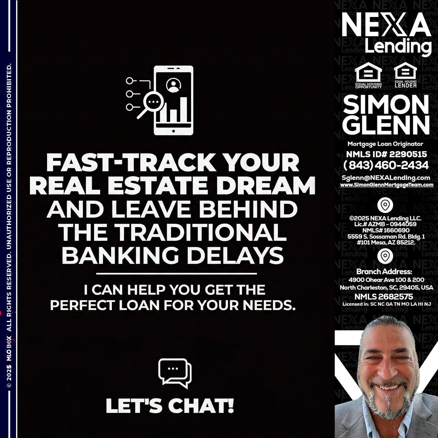 FAST TRACK - Simon Glenn -Mortgage Broker Loan Originator