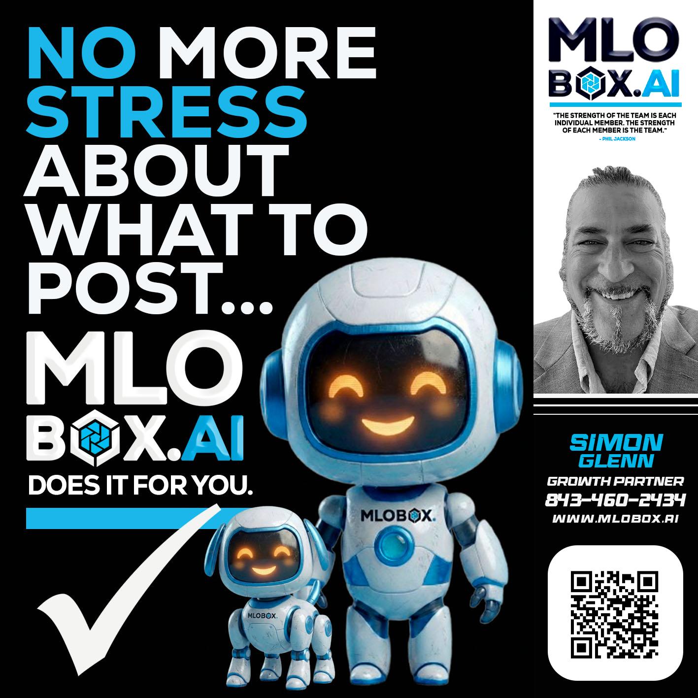NO MORE STRESS - Simon Glenn -Mortgage Broker Loan Originator
