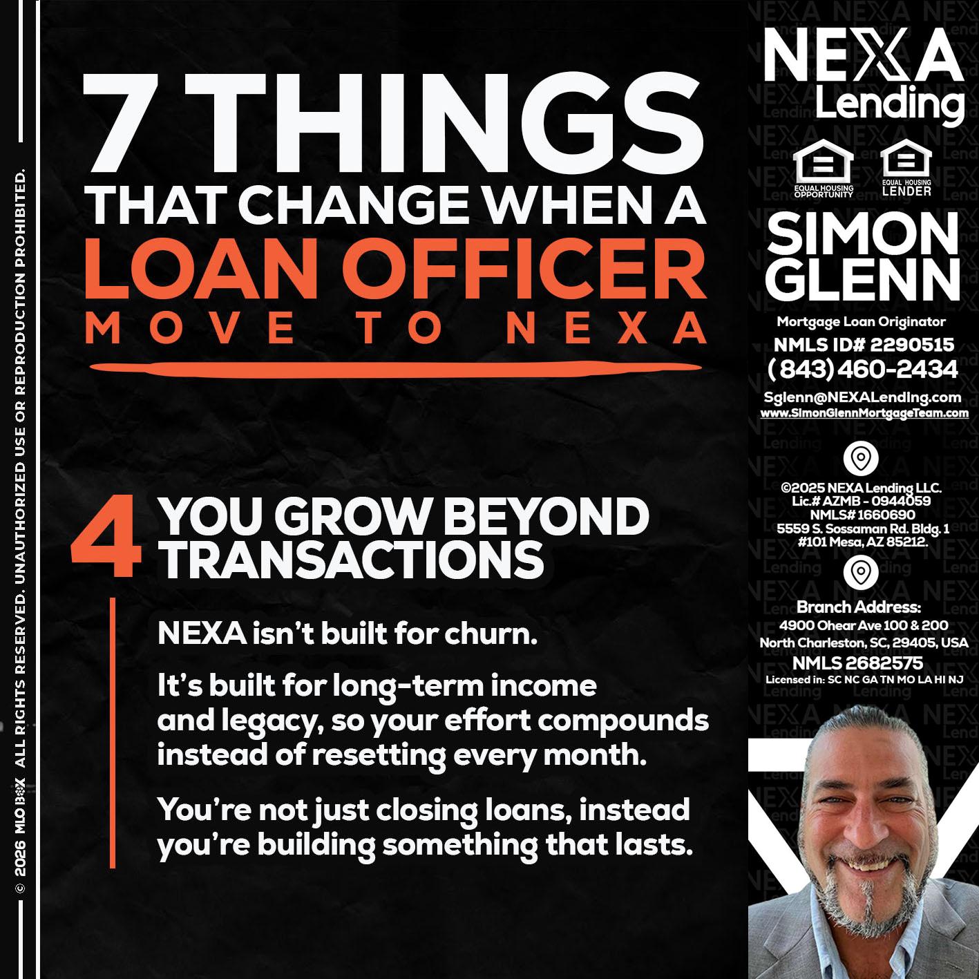 7 THINGS (4) - Simon Glenn -Mortgage Broker Loan Originator