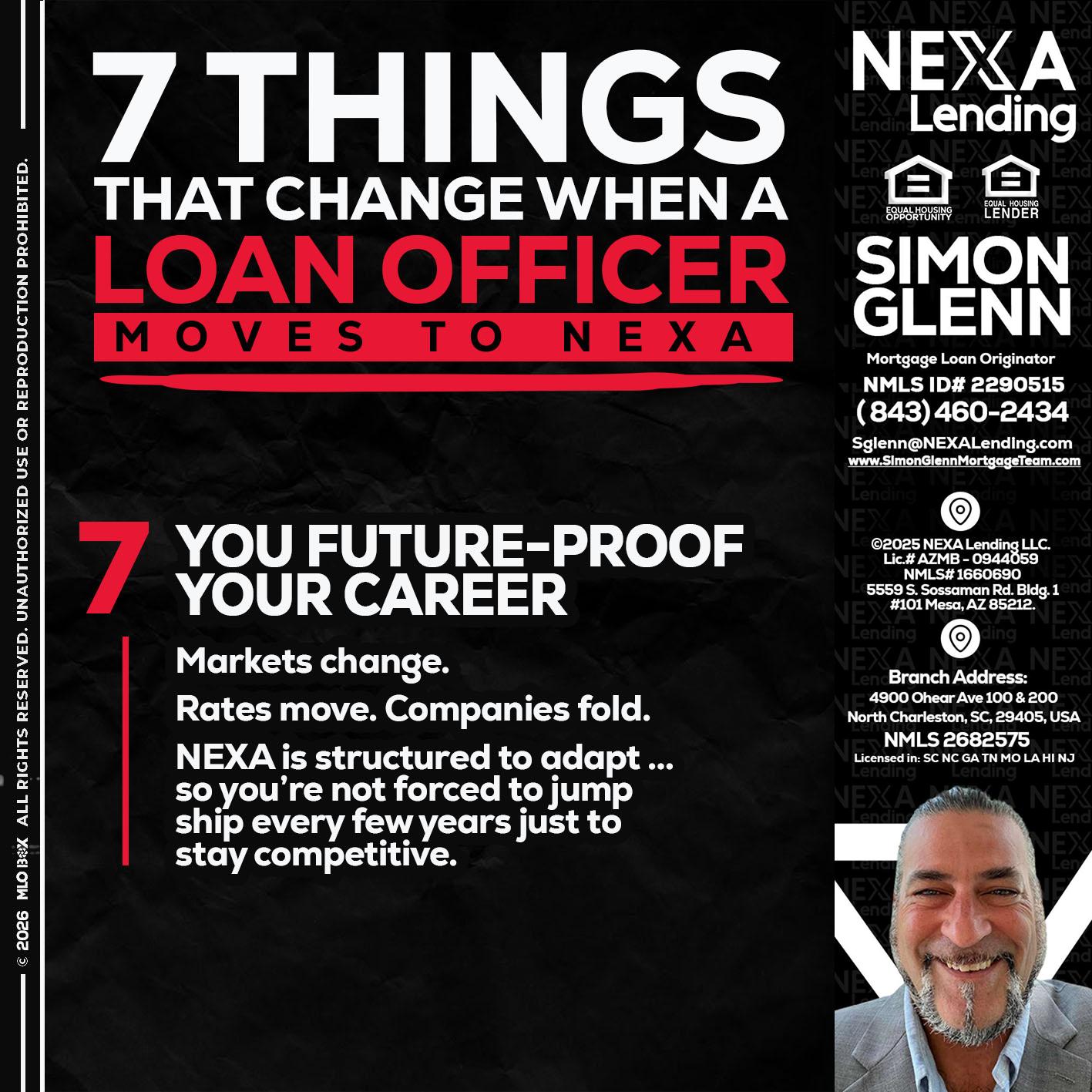 7 THINGS (7) - Simon Glenn -Mortgage Broker Loan Originator