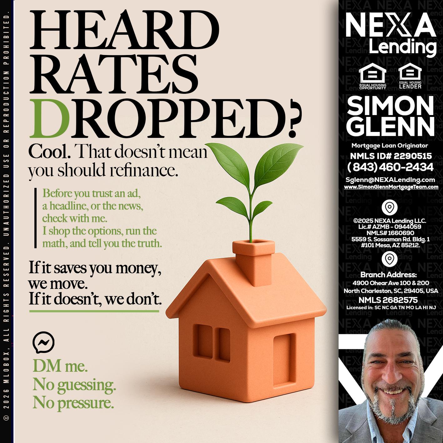 HEARD RATES - Simon Glenn -Mortgage Broker Loan Originator