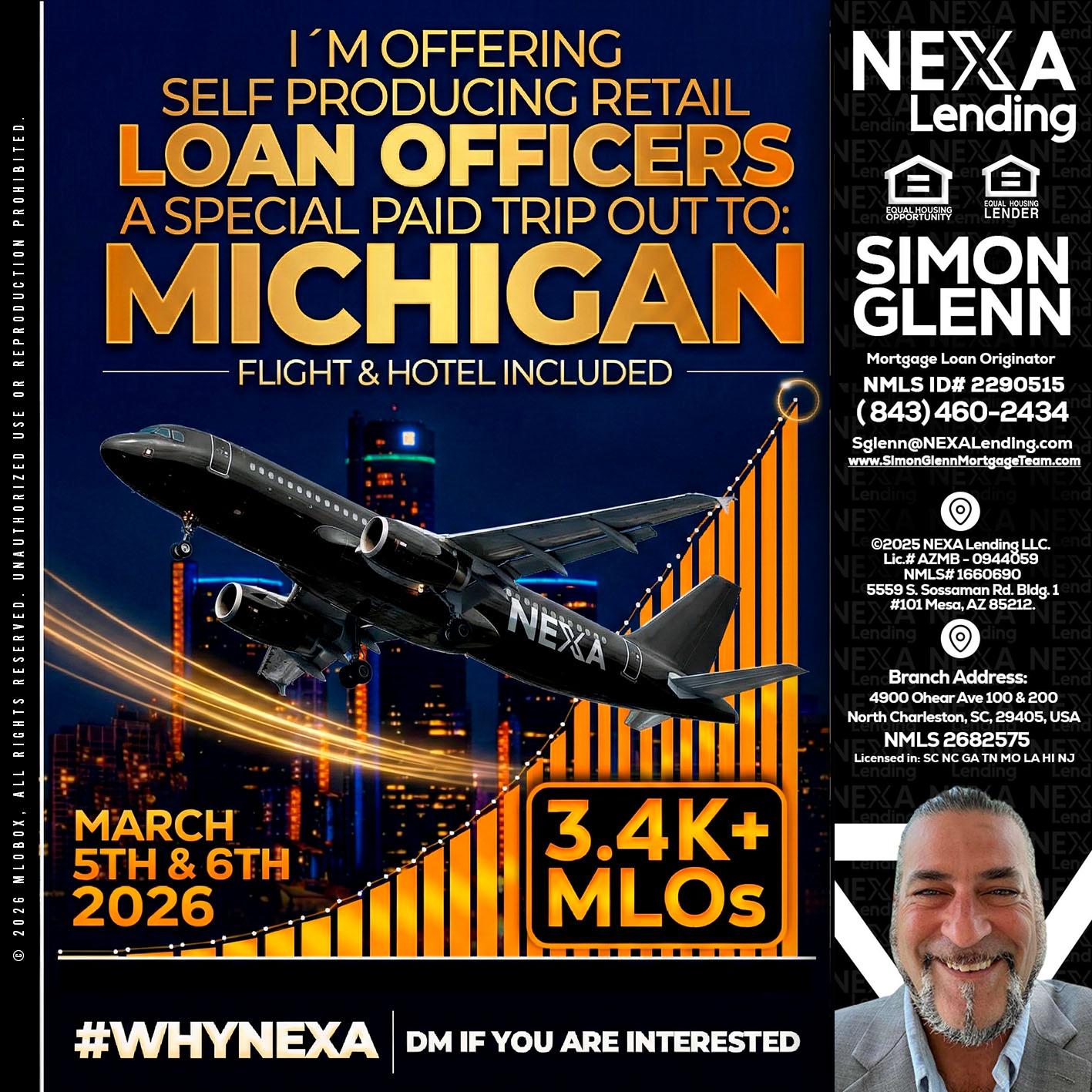 MICHIGAN - Simon Glenn -Mortgage Broker Loan Originator