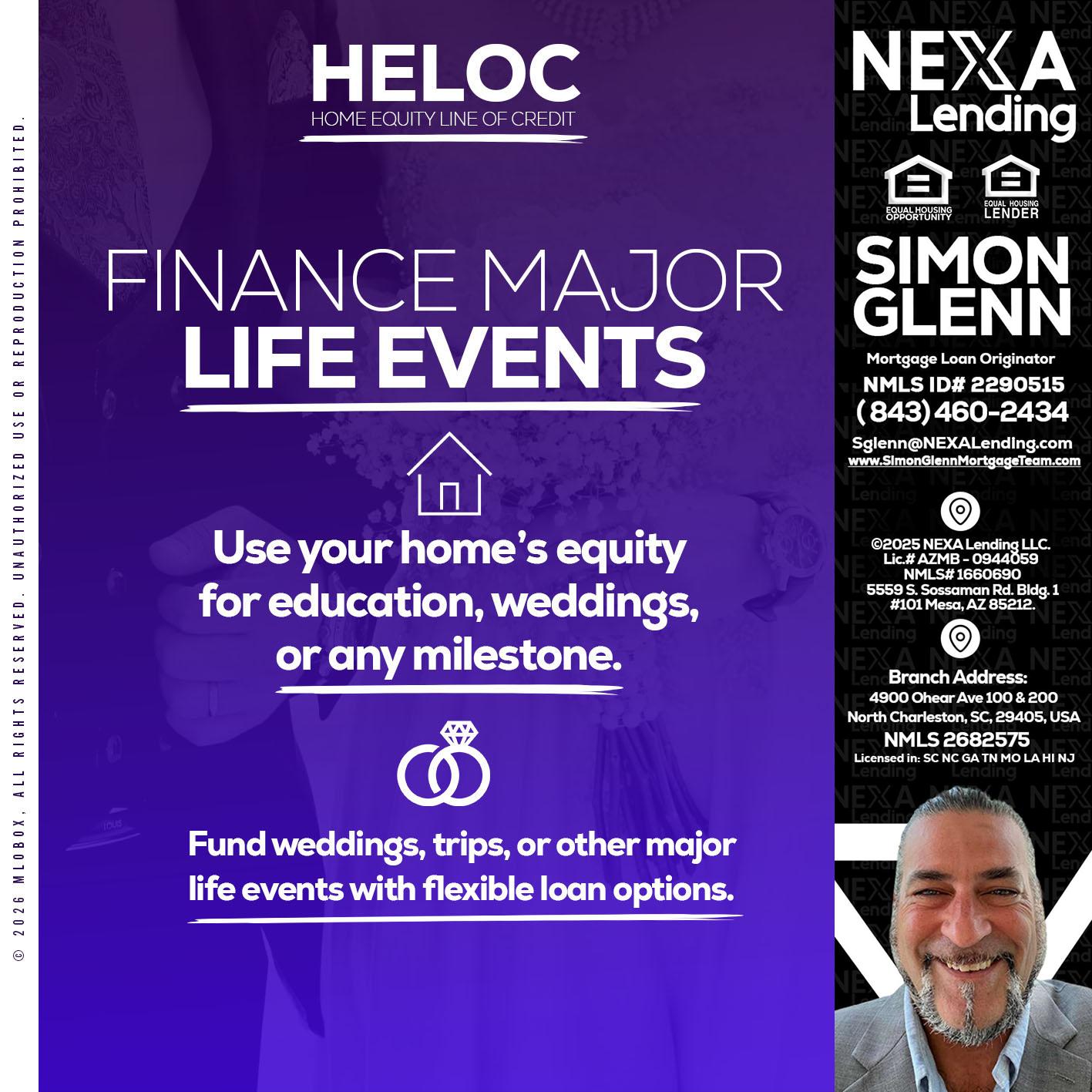 HELOC - Simon Glenn -Mortgage Broker Loan Originator