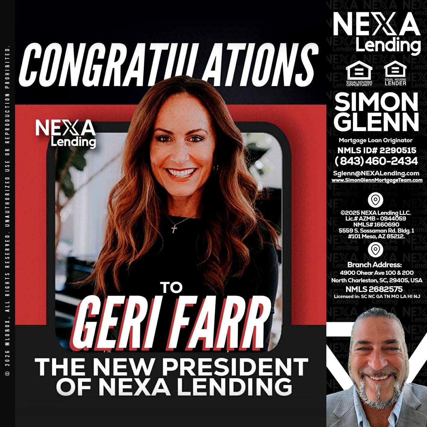 CONGRATULATIONS - Simon Glenn -Mortgage Broker Loan Originator