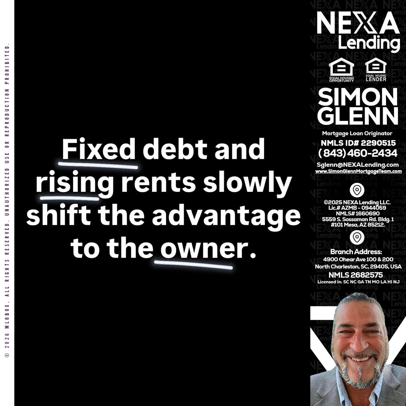 FIXED DEBT - Simon Glenn -Mortgage Broker Loan Originator