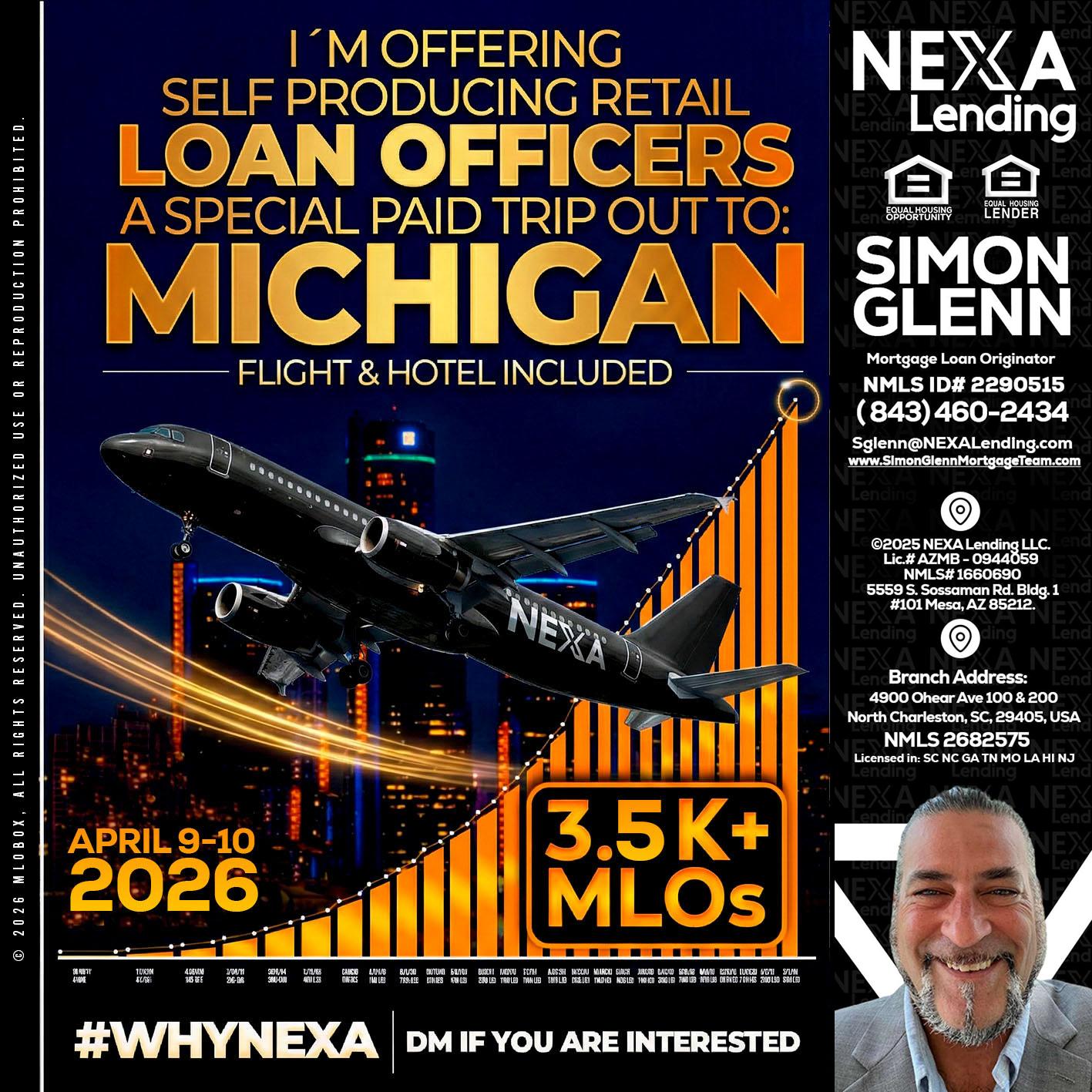 3.5K - Simon Glenn -Mortgage Broker Loan Originator