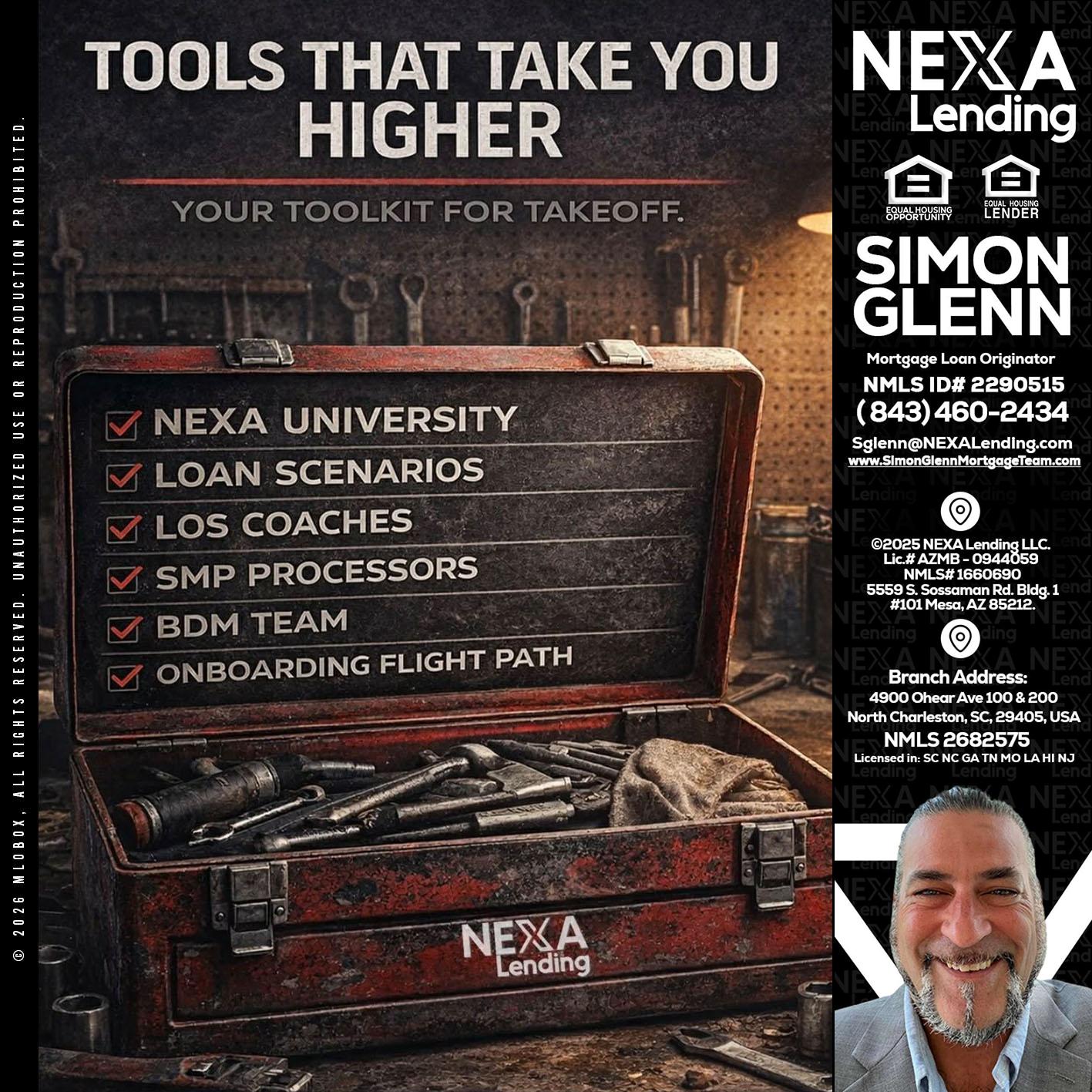 TOOLS THAT - Simon Glenn -Mortgage Broker Loan Originator