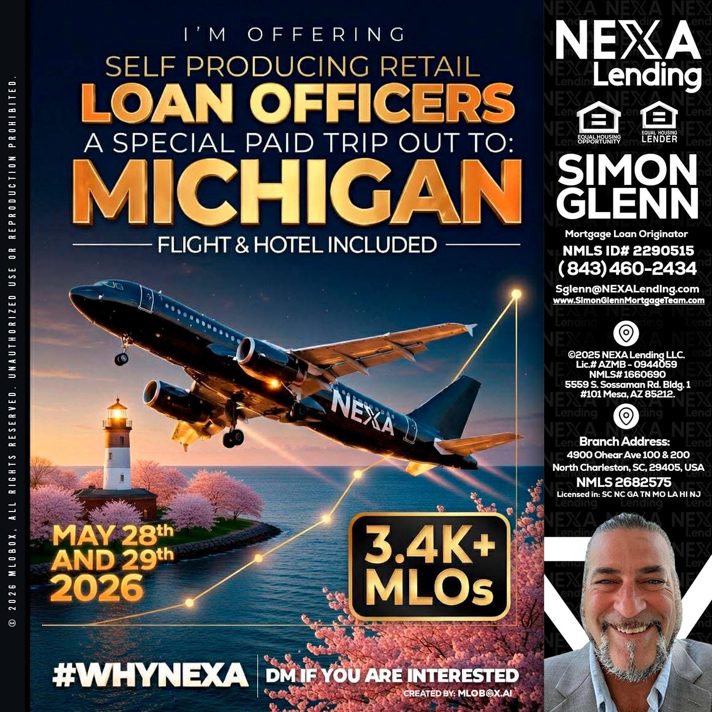 MICHIGAN TRIP - Simon Glenn -Mortgage Broker Loan Originator