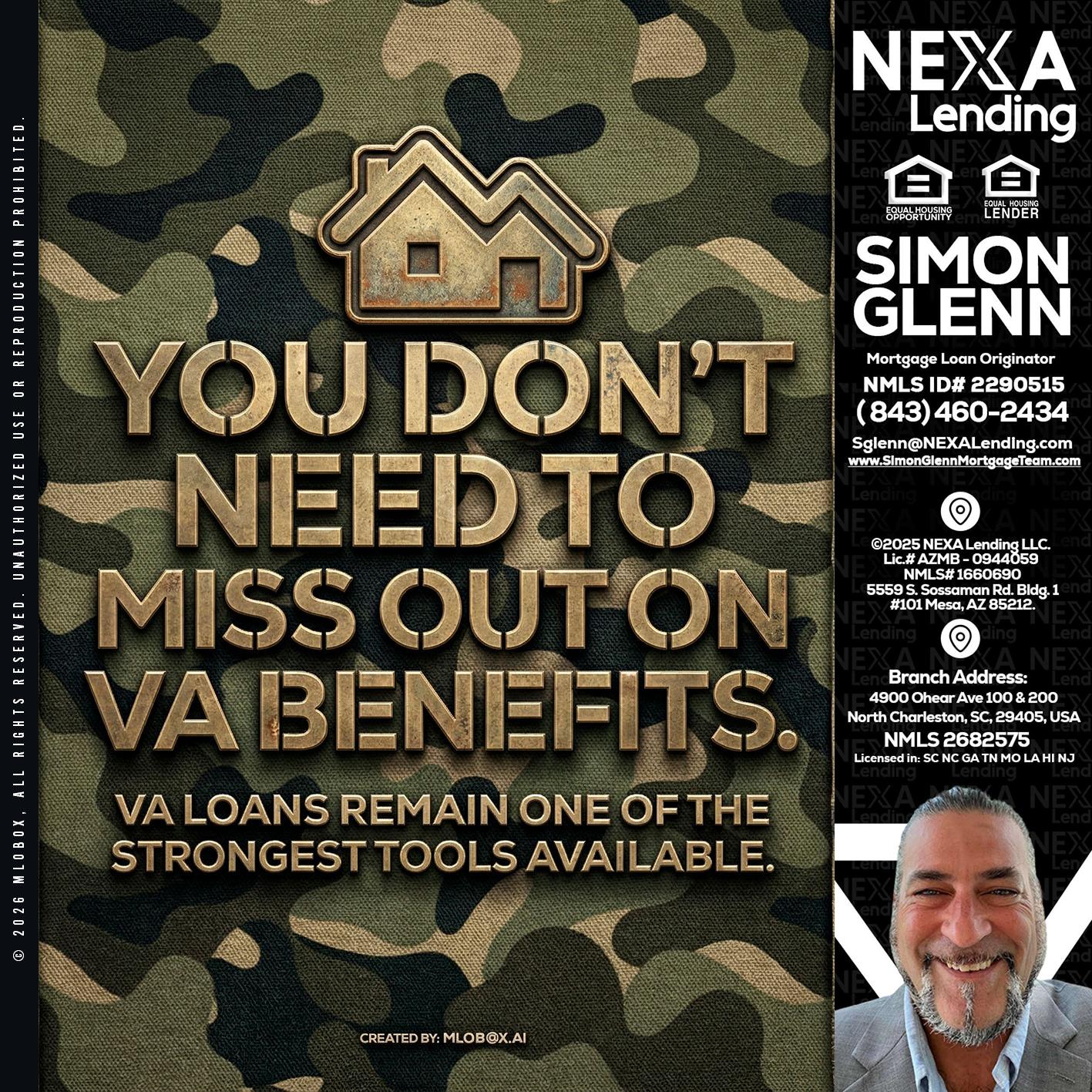 you don't need - Simon Glenn -Mortgage Broker Loan Originator
