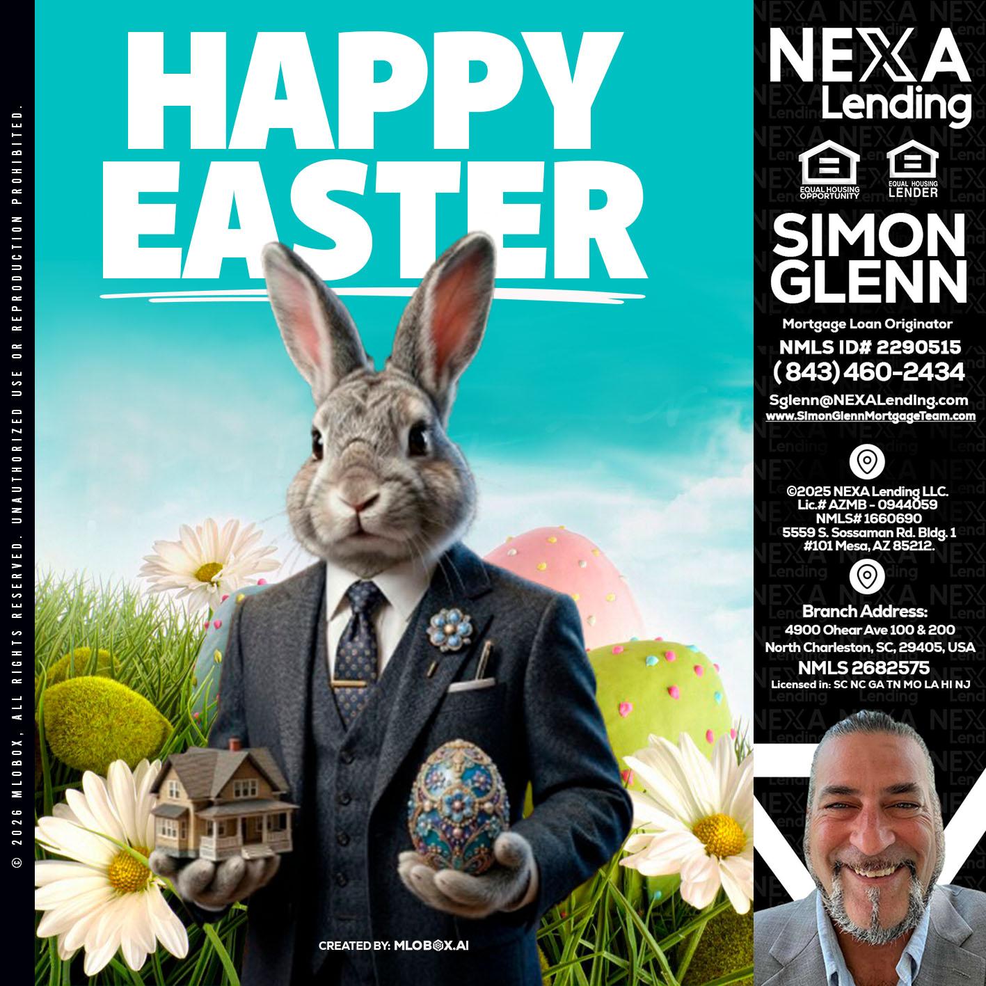 HAPPY EASTER - Simon Glenn -Mortgage Broker Loan Originator
