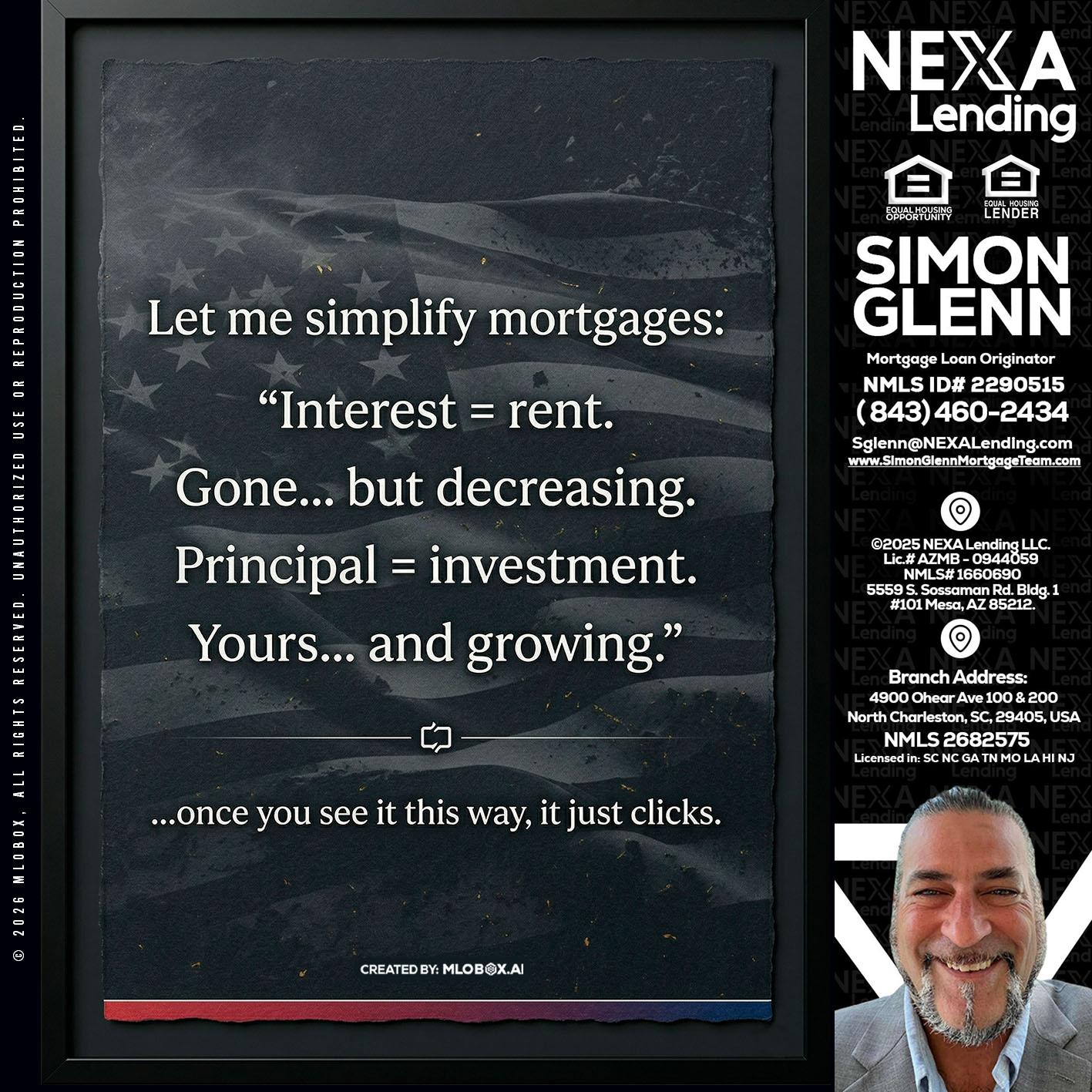LET ME SIMPLIFY - Simon Glenn -Mortgage Broker Loan Originator