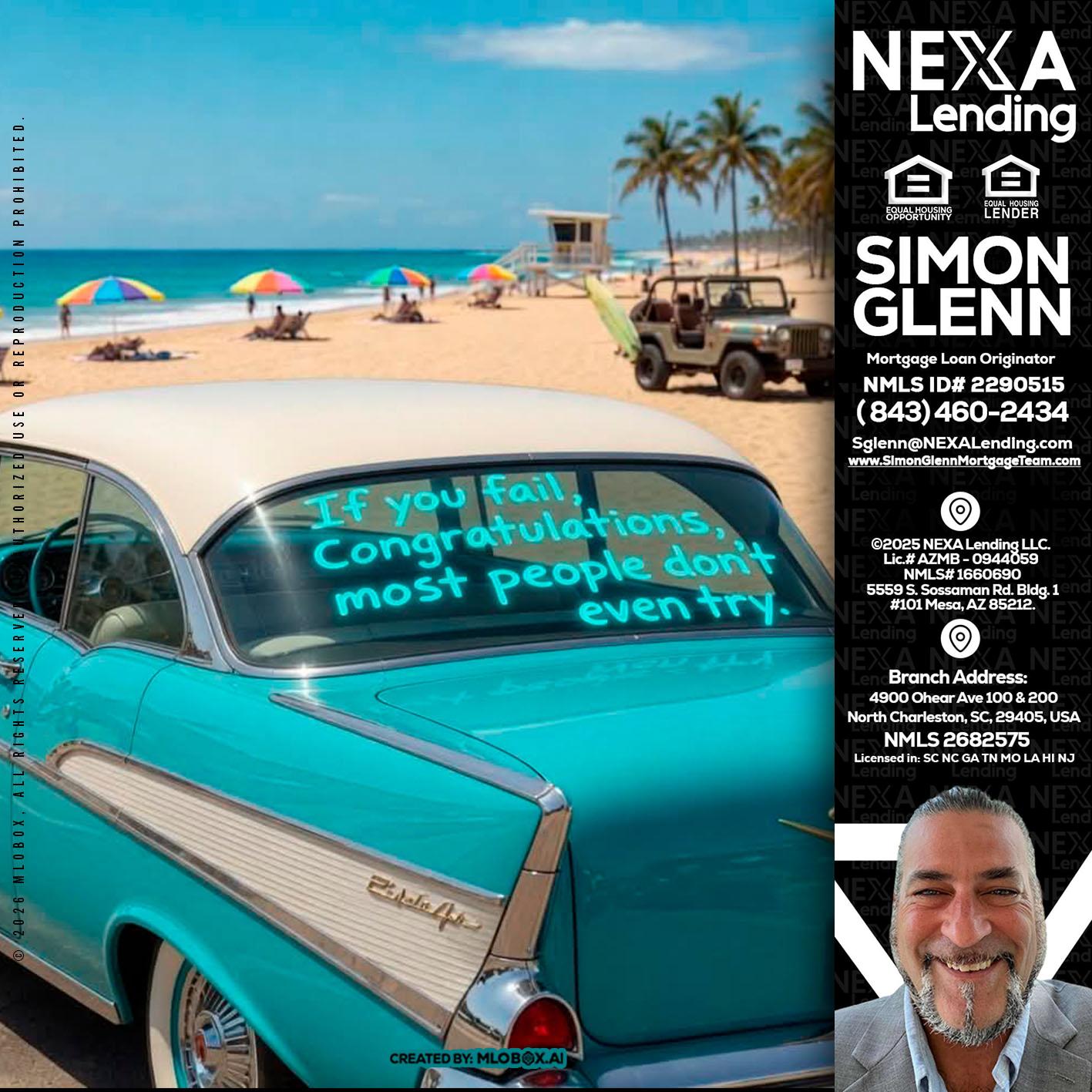 if you - Simon Glenn -Mortgage Broker Loan Originator