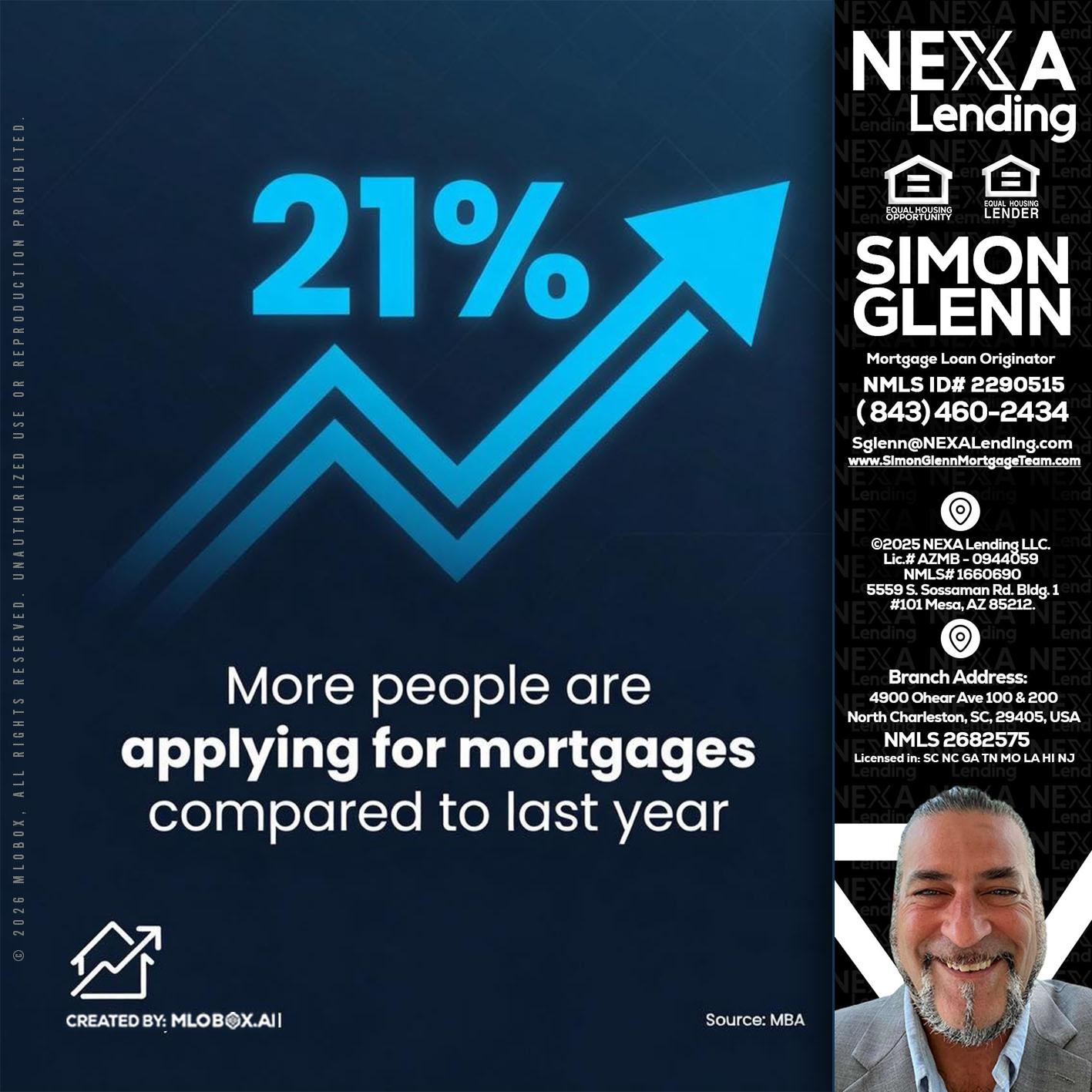 21% - Simon Glenn -Mortgage Broker Loan Originator