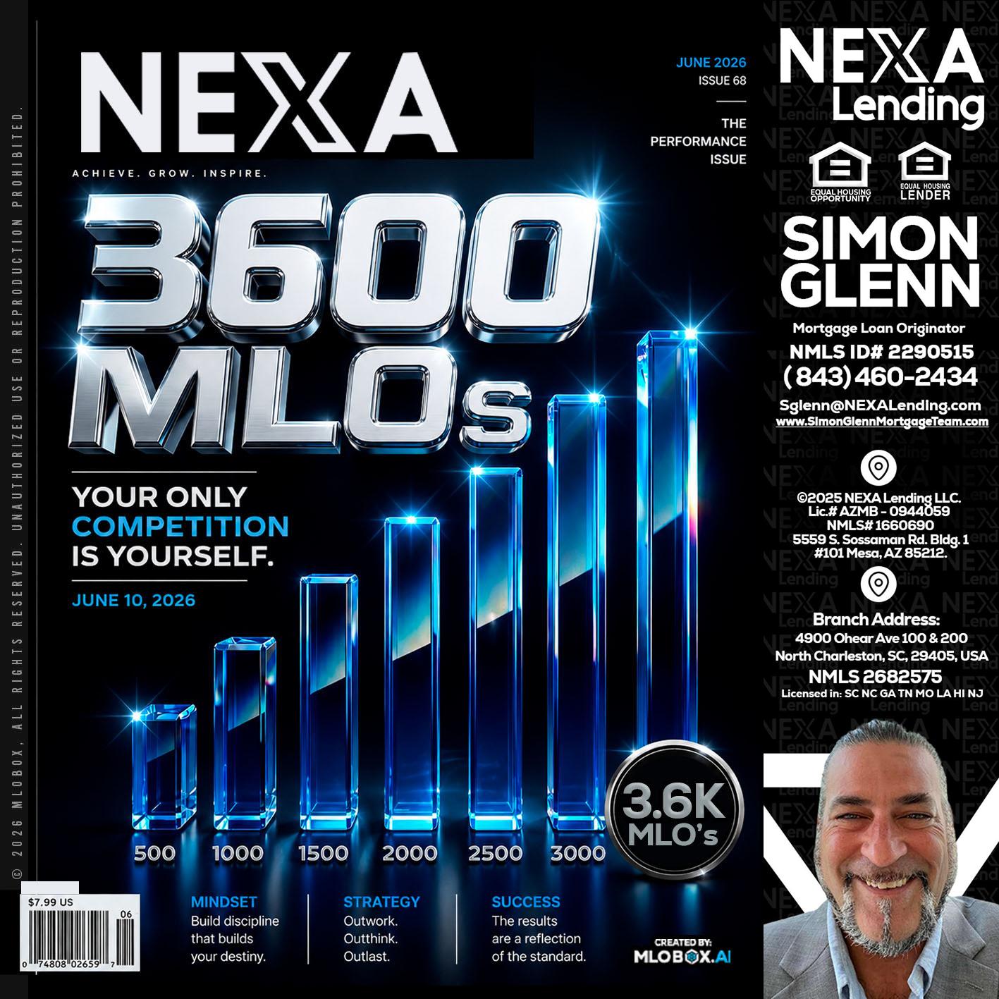 3600 MLOs - Simon Glenn -Mortgage Broker Loan Originator