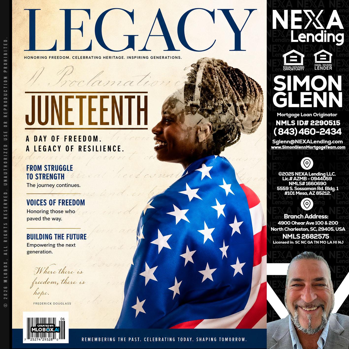 LEGACY - Simon Glenn -Mortgage Broker Loan Originator