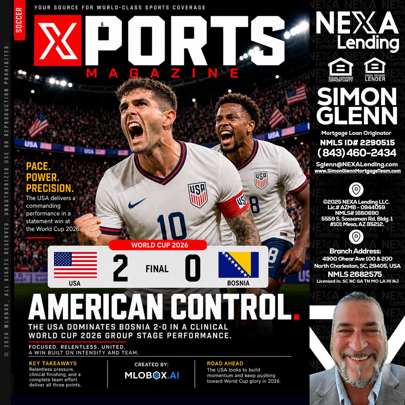 AMERICAN CONTROL - Simon Glenn -Mortgage Broker Loan Originator