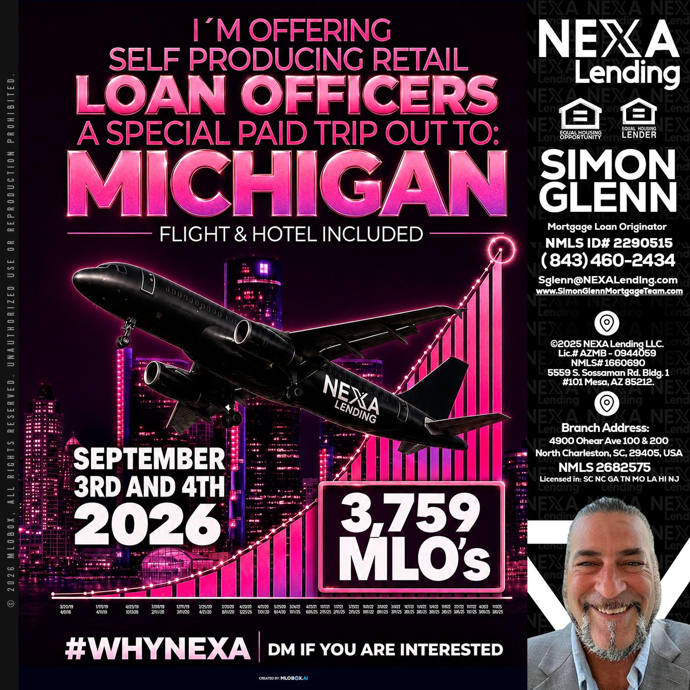 MICHIGAN TRIP - Simon Glenn -Mortgage Broker Loan Originator