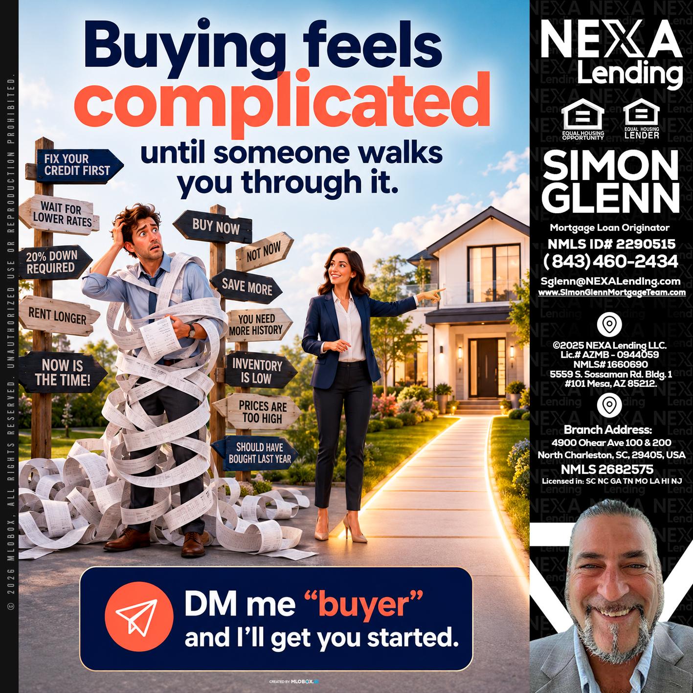 buying feels - Simon Glenn -Mortgage Broker Loan Originator