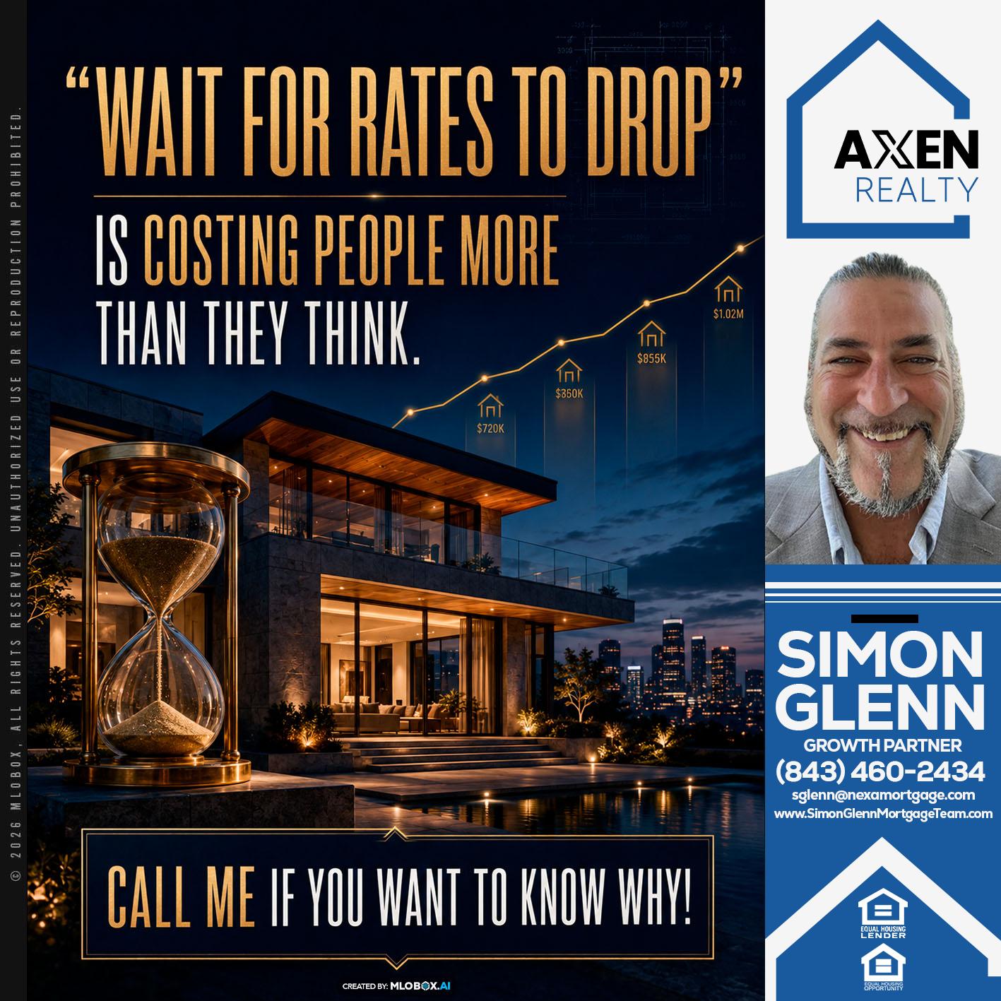 WAIT FOR DROP - Simon Glenn -Mortgage Broker Loan Originator