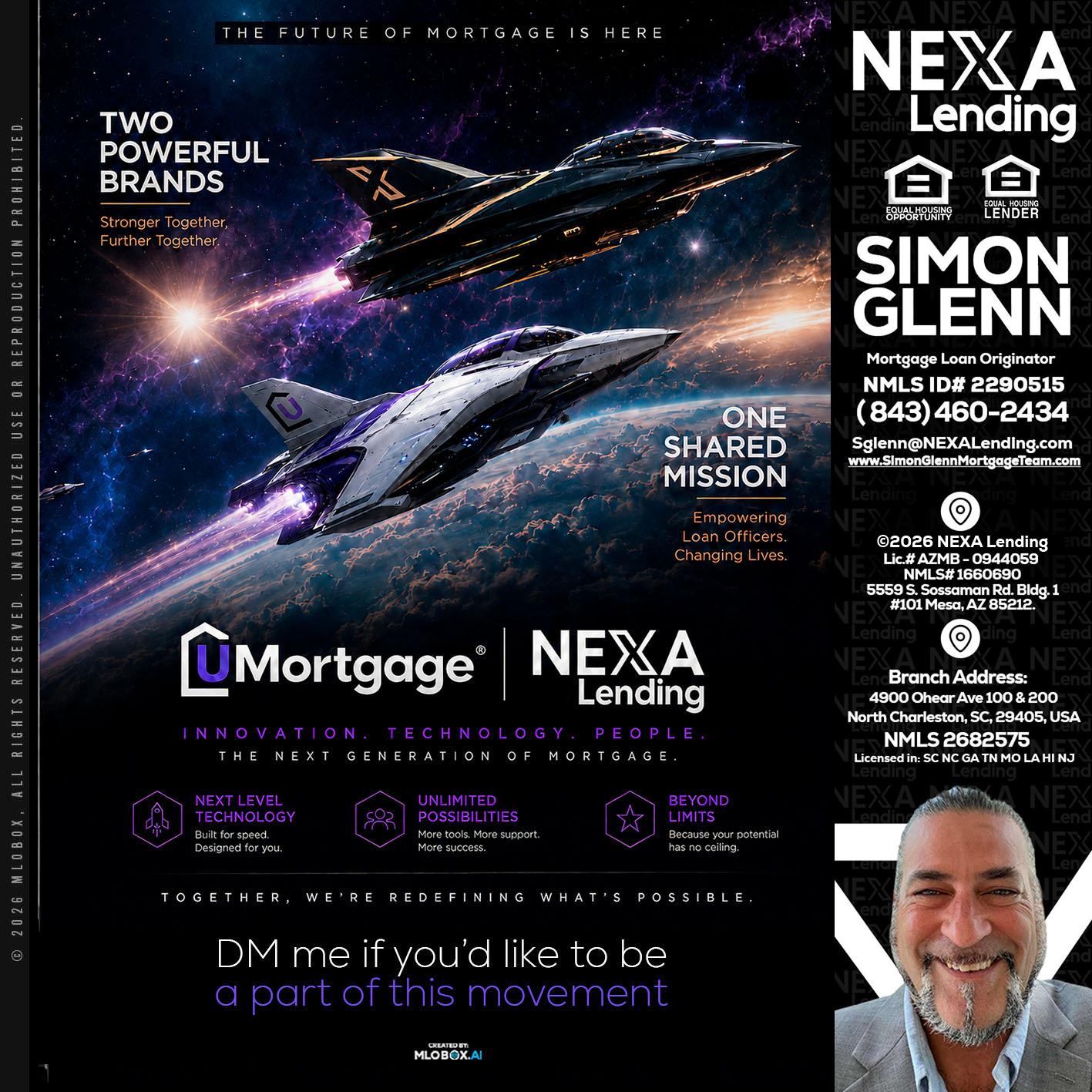 U Mortgage + NEXA lending - Simon Glenn -Mortgage Broker Loan Originator