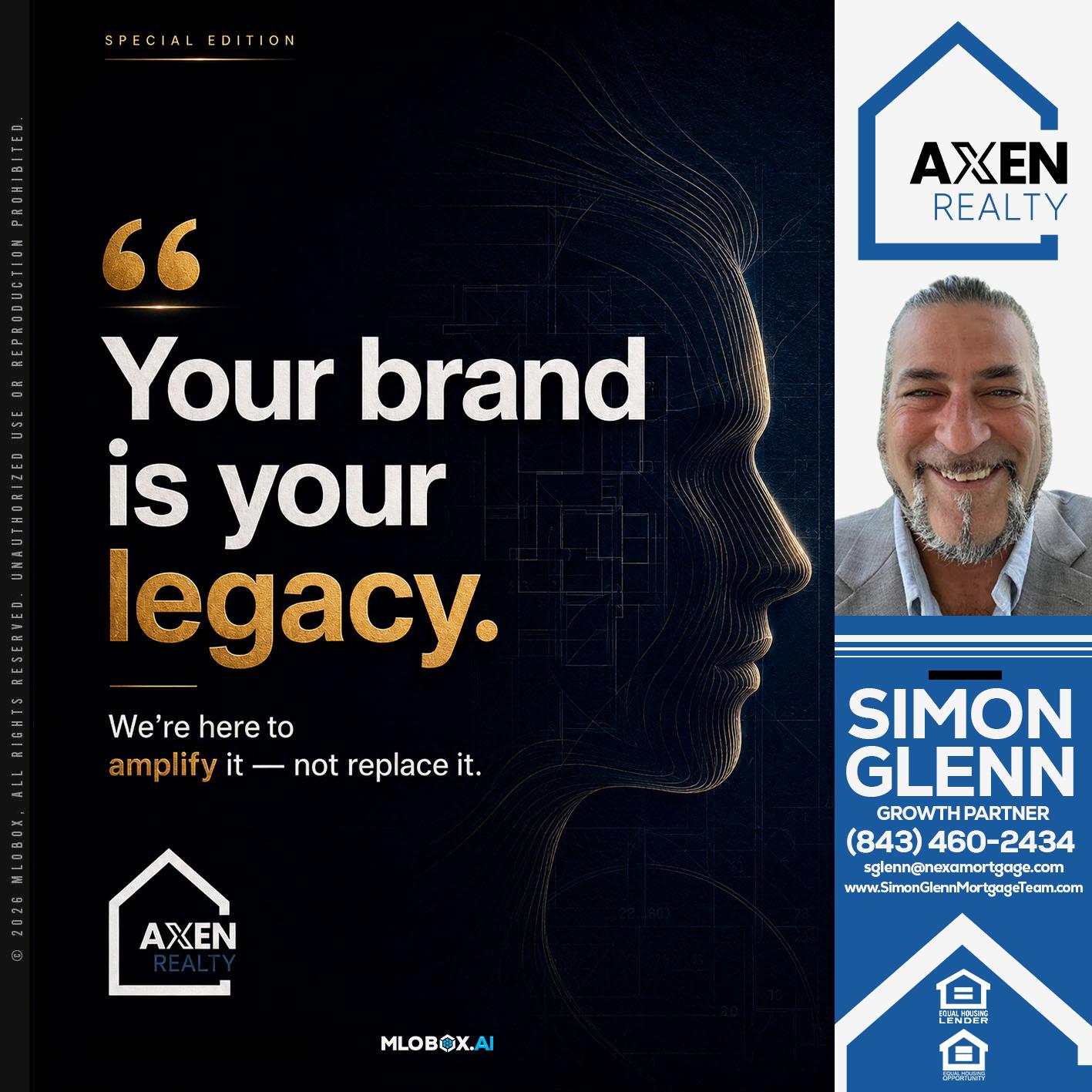 your brand - Simon Glenn -Mortgage Broker Loan Originator