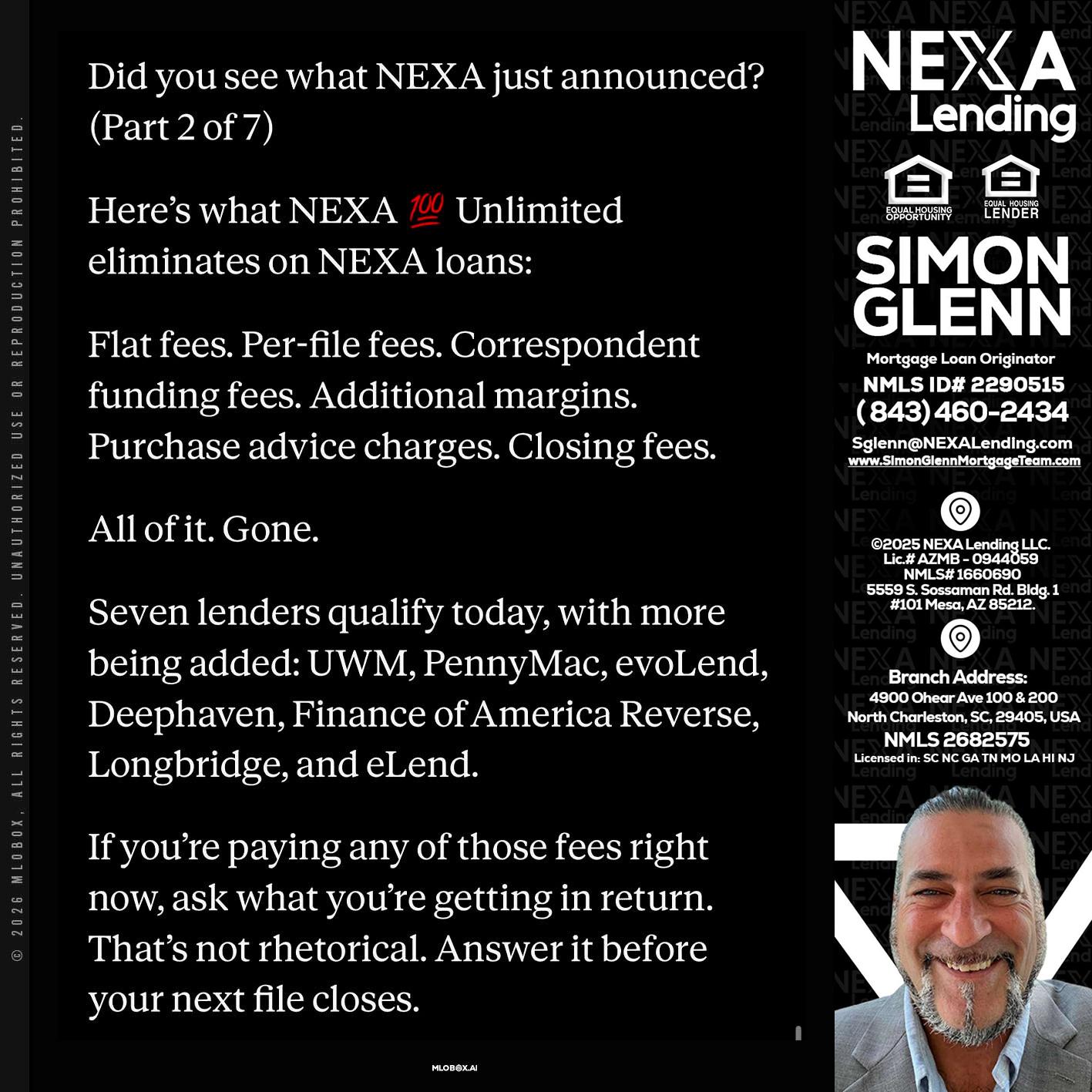 2 OF 7 - Simon Glenn -Mortgage Broker Loan Originator