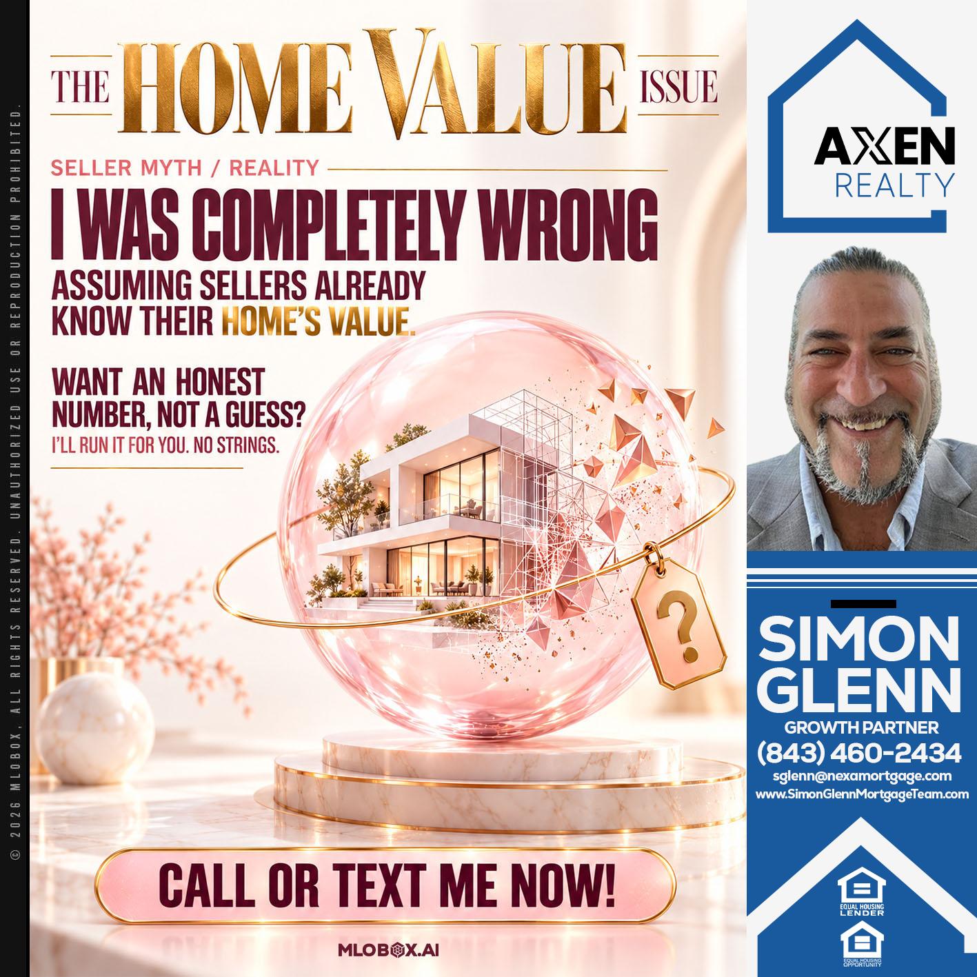 HOME VALUE - Simon Glenn -Mortgage Broker Loan Originator