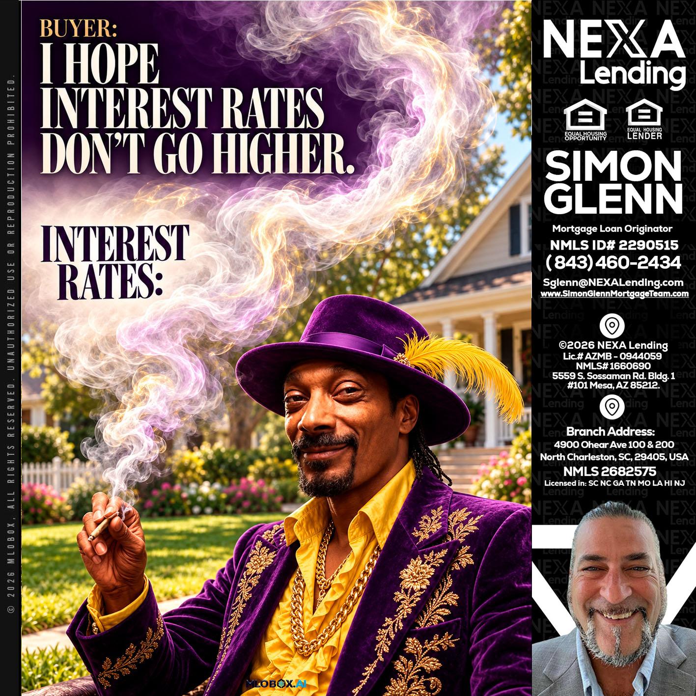 I HOPE RATES - Simon Glenn -Mortgage Broker Loan Originator