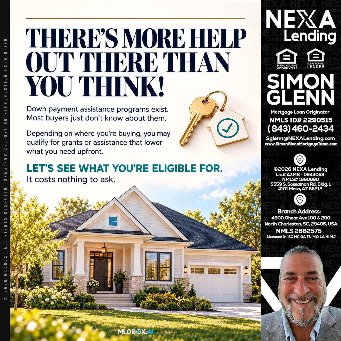 THERES MORE - Simon Glenn -Mortgage Broker Loan Originator