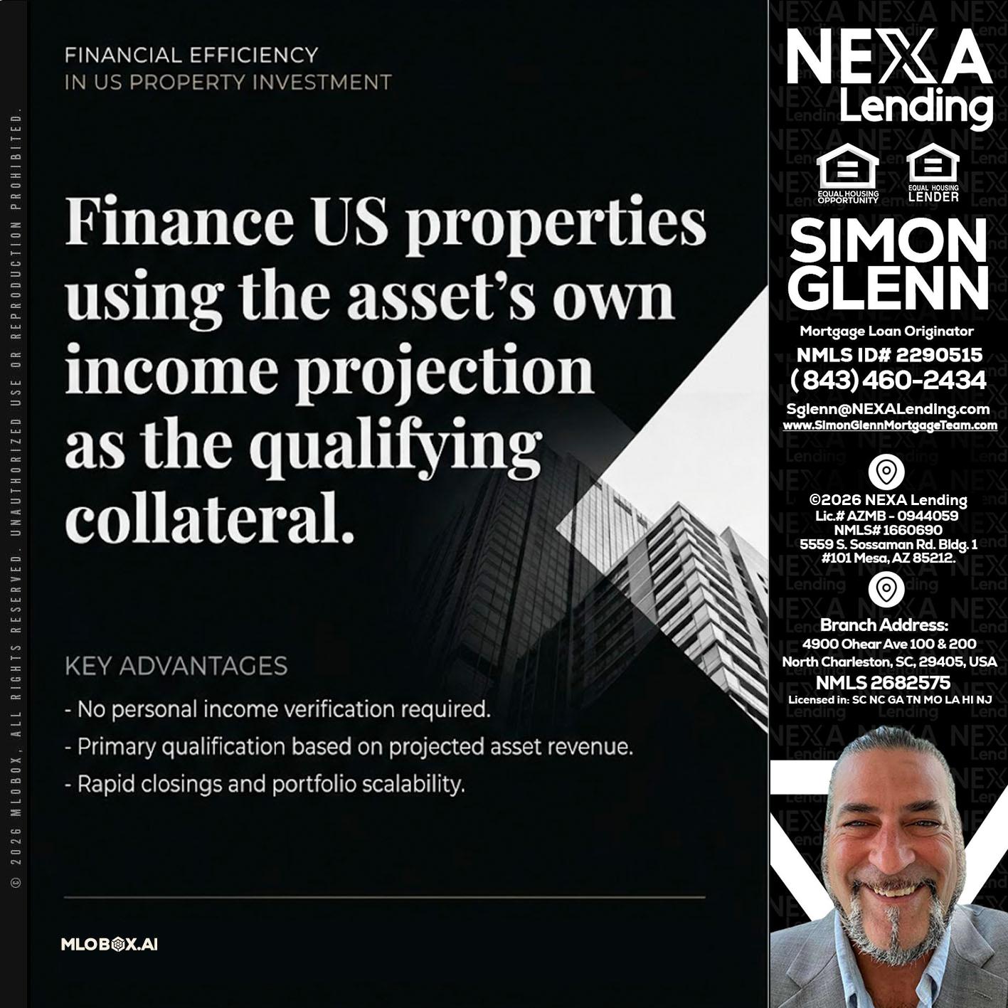 finance US - Simon Glenn -Mortgage Broker Loan Originator